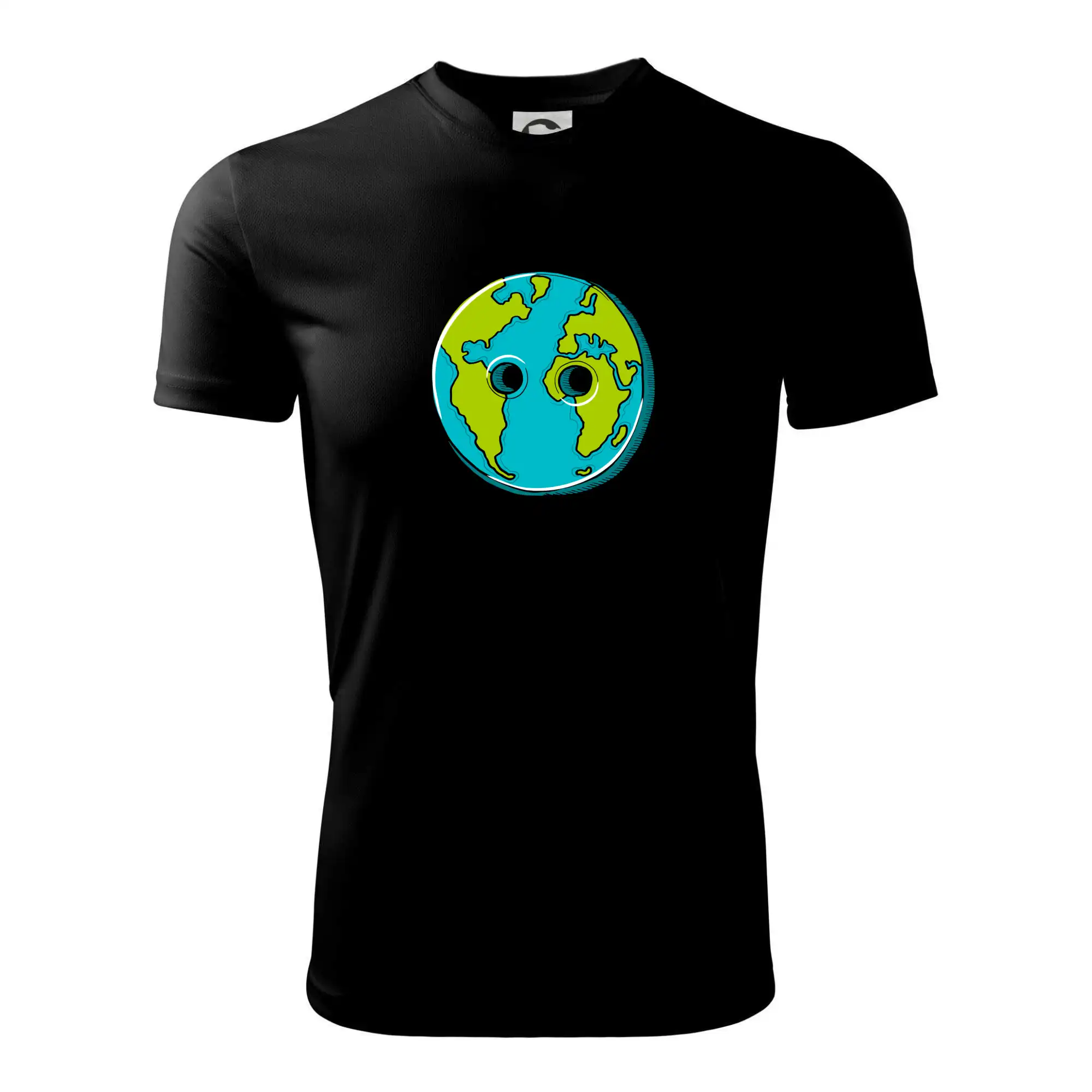 Planeta země knoflík (Pecka design)