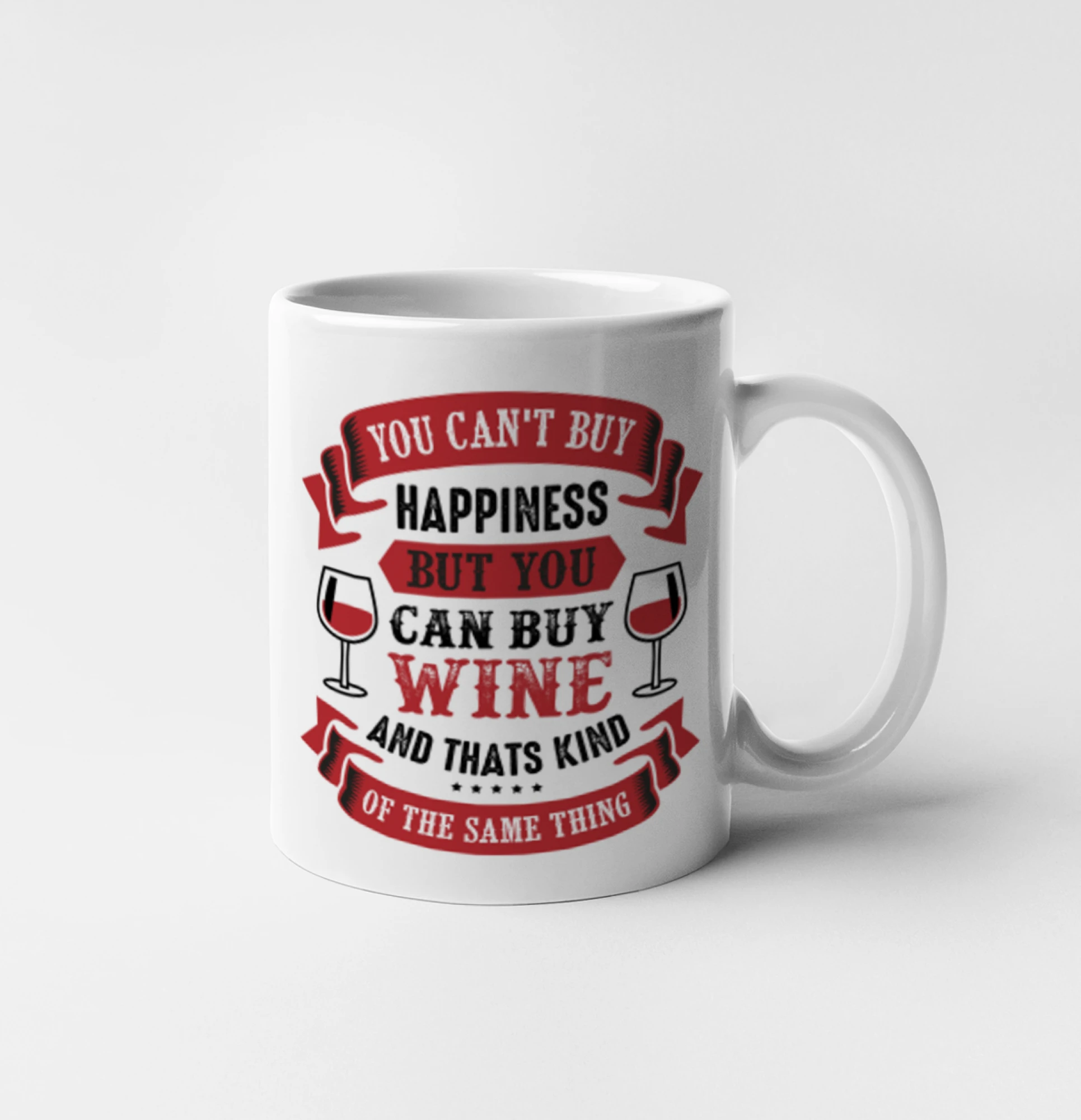 You can't buy happiness but you can buy wine