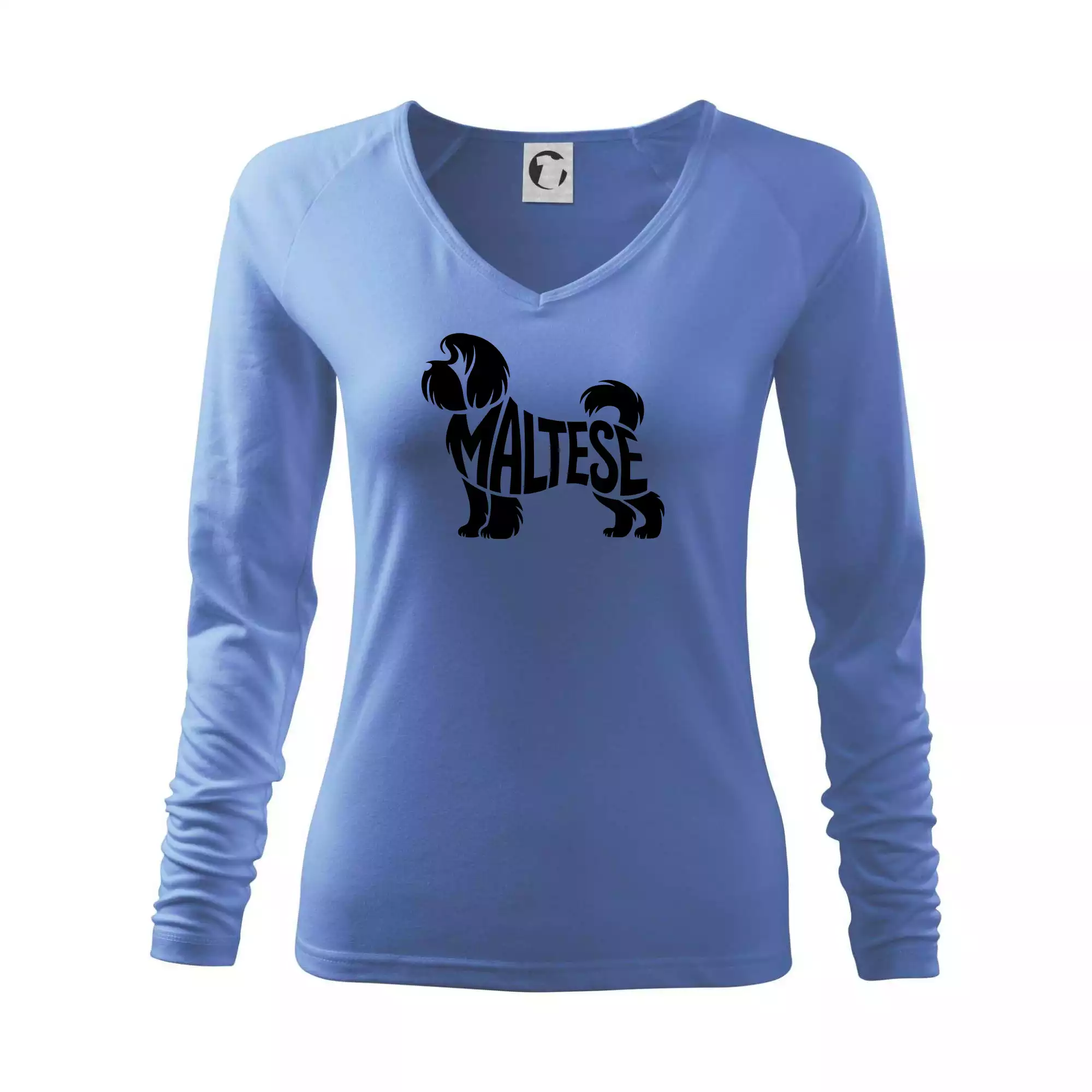 Maltézský psík nápis v těle