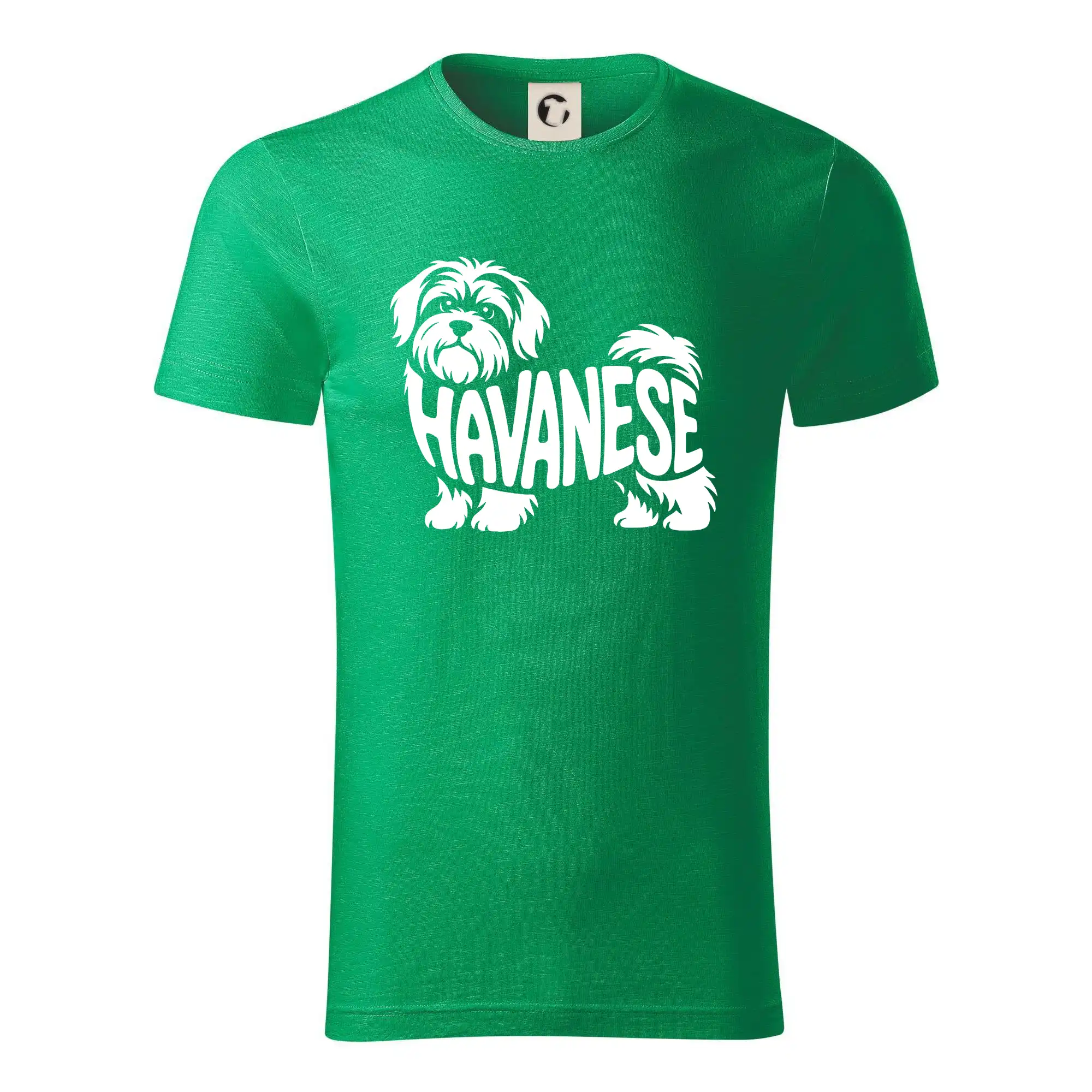 Ostatné psie plemená - Havanese nápis v tele - Tričko z organickej bavlny