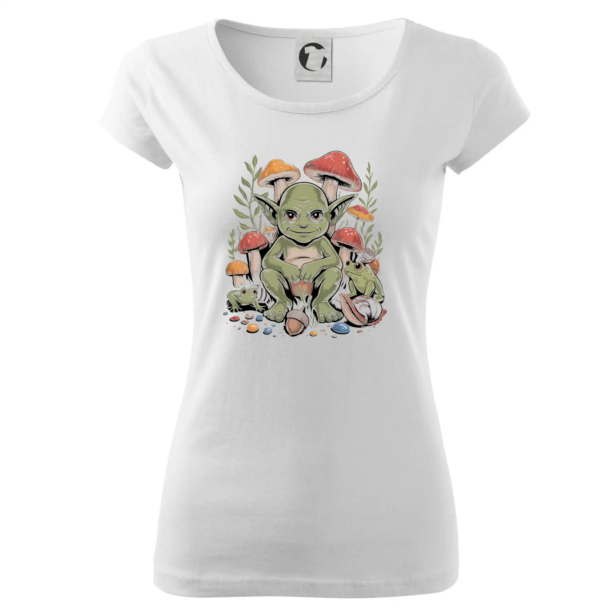 Tričká s motívmi ktoré frčia na internete - Goblincore  grimy forest goblin - Dámske tričko Pure