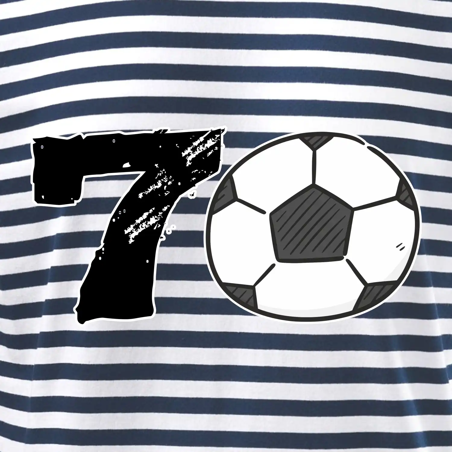 Fotbal kulaté narozeniny 70