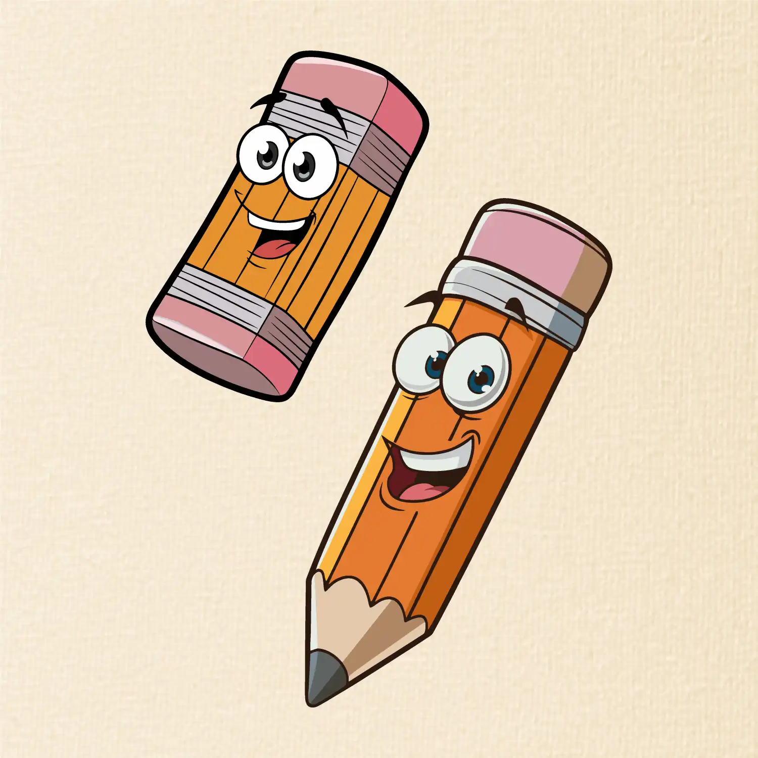 Parové triko - Tužka a guma