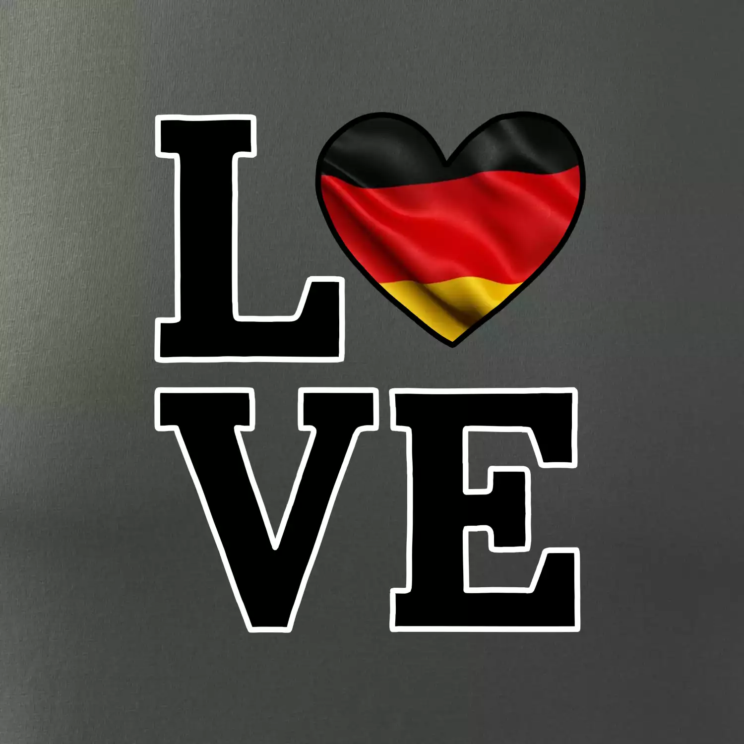 Love Německá vlajka