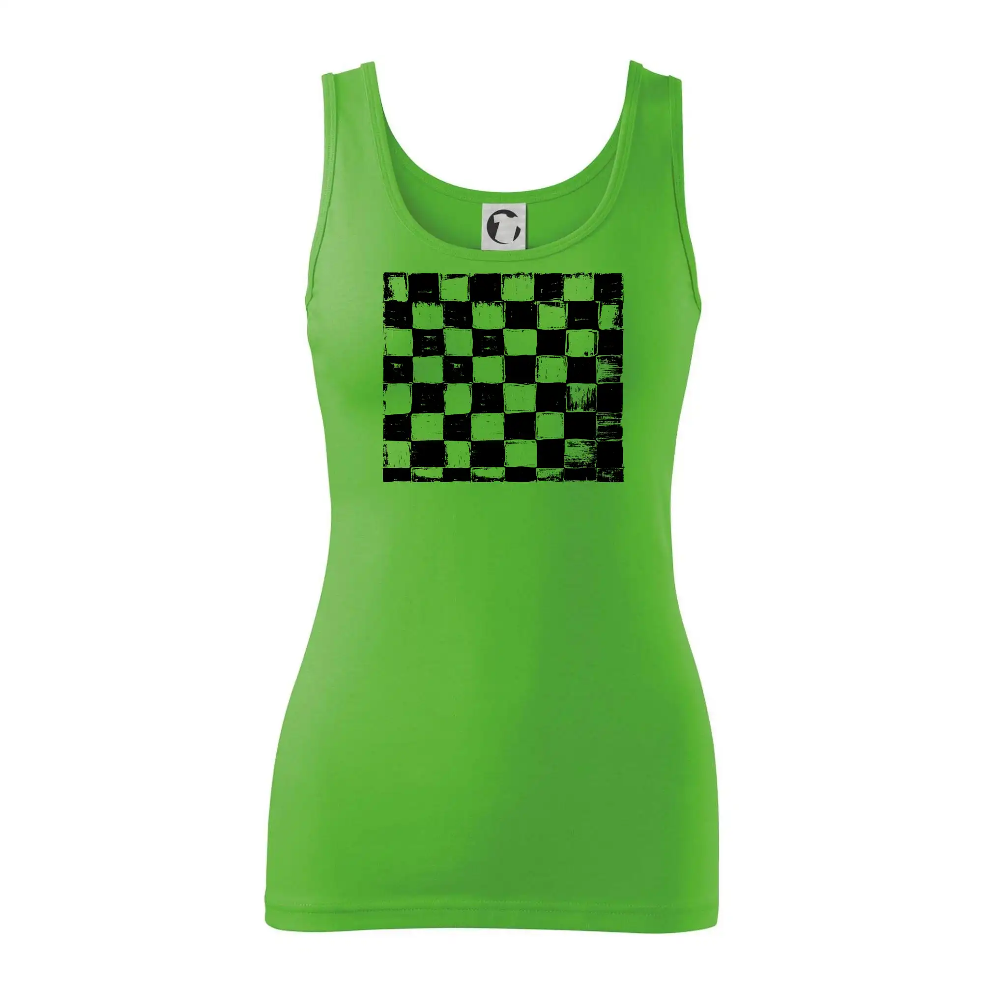 Šachovnice černá kreslená