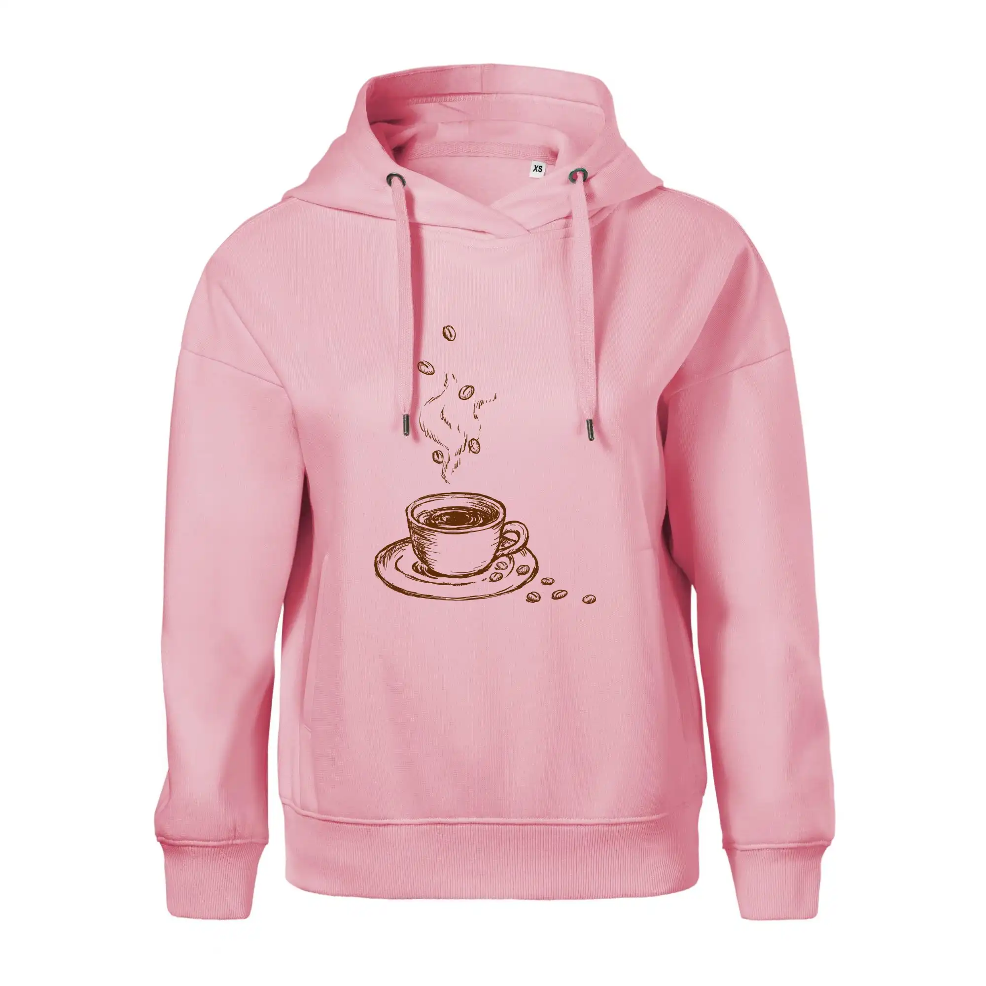 Hrnek plný čerstvé kávy