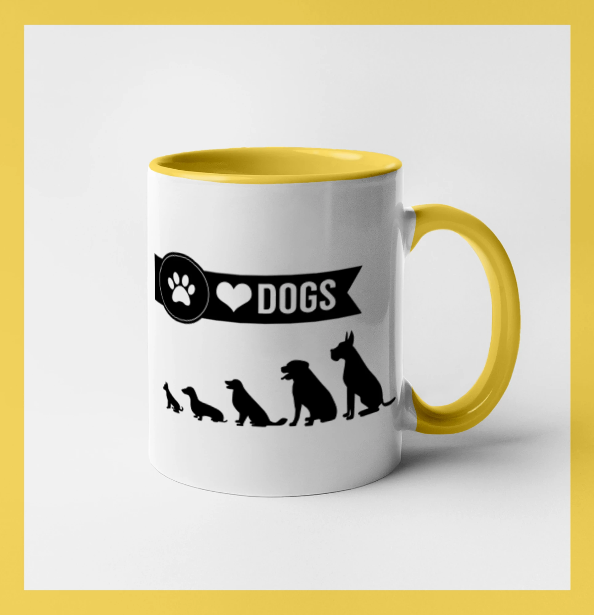 I love dogs - tlapka