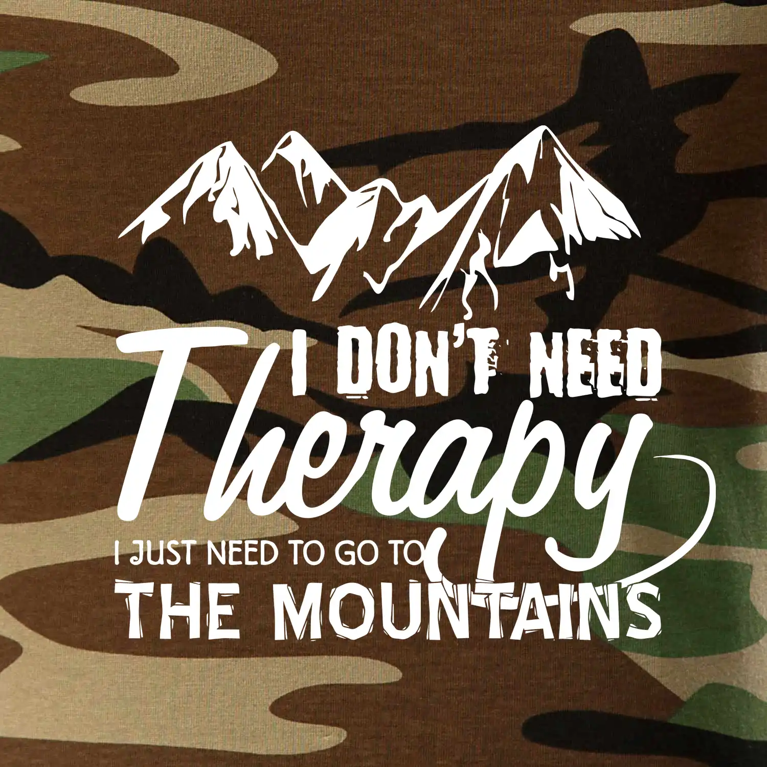 I dont need therapy - Mountains - Nepotřebuji terapii - Hory
