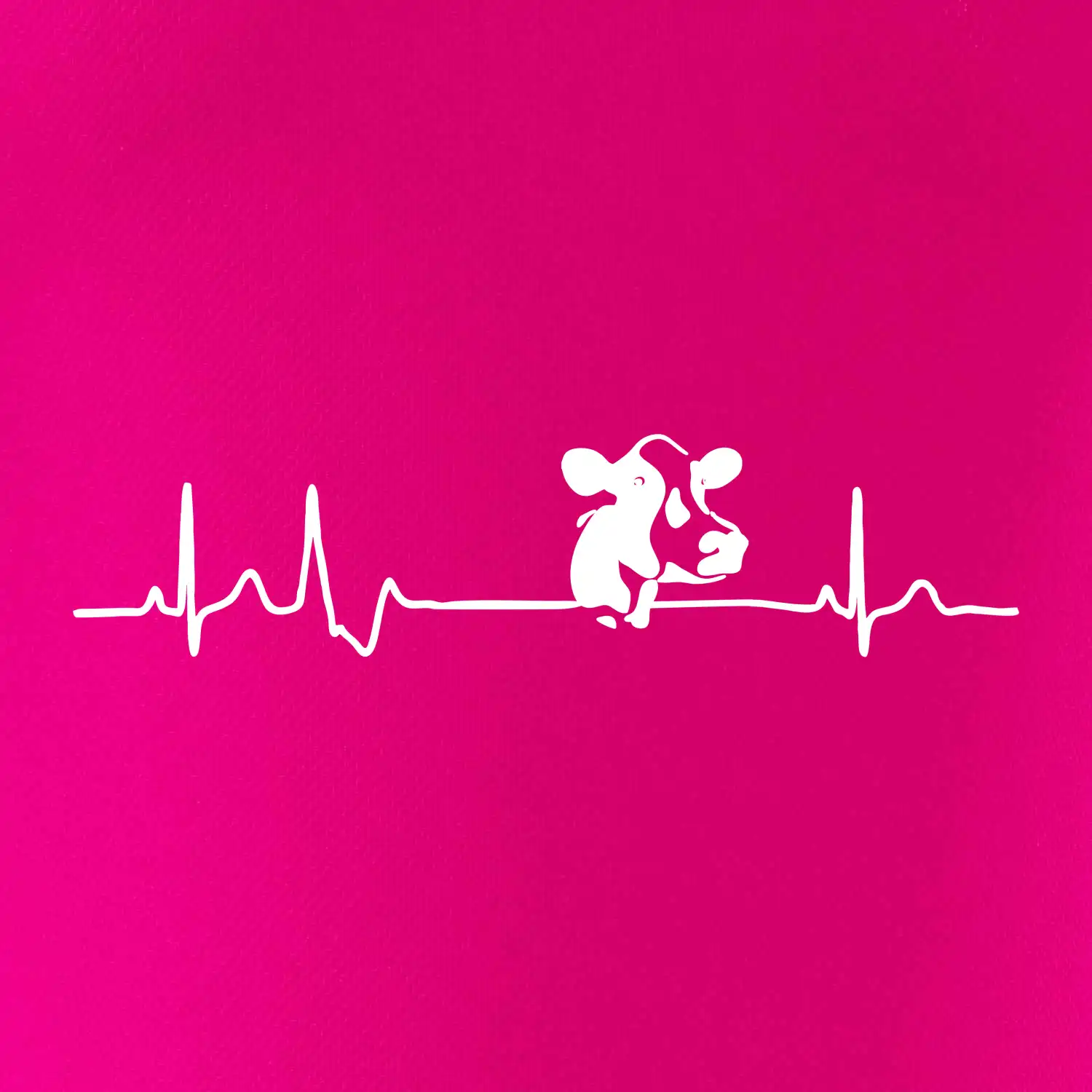Kráva EKG