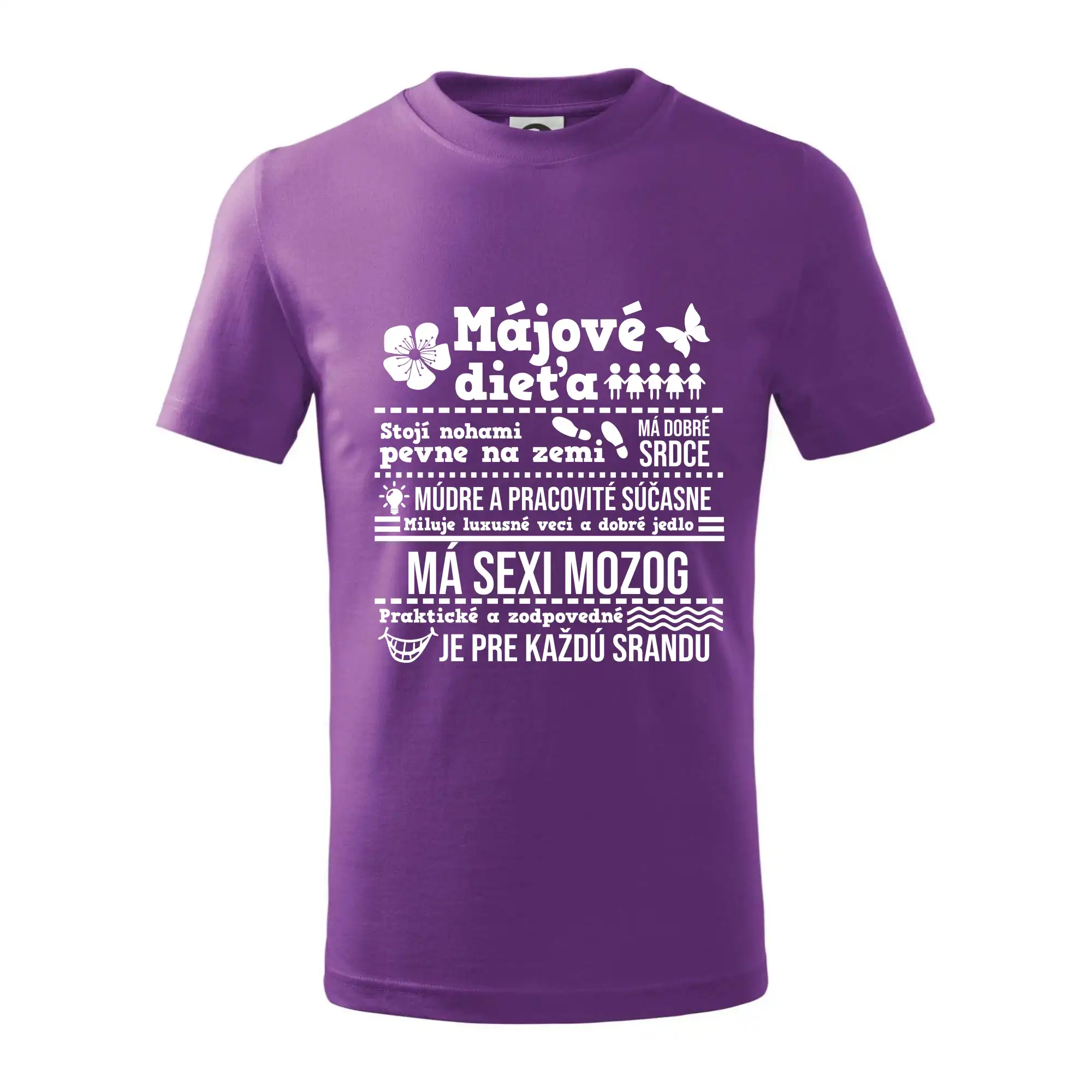 Tričká pre narodených v máji - Narodeniny Máj - Tričko detské bavlnené