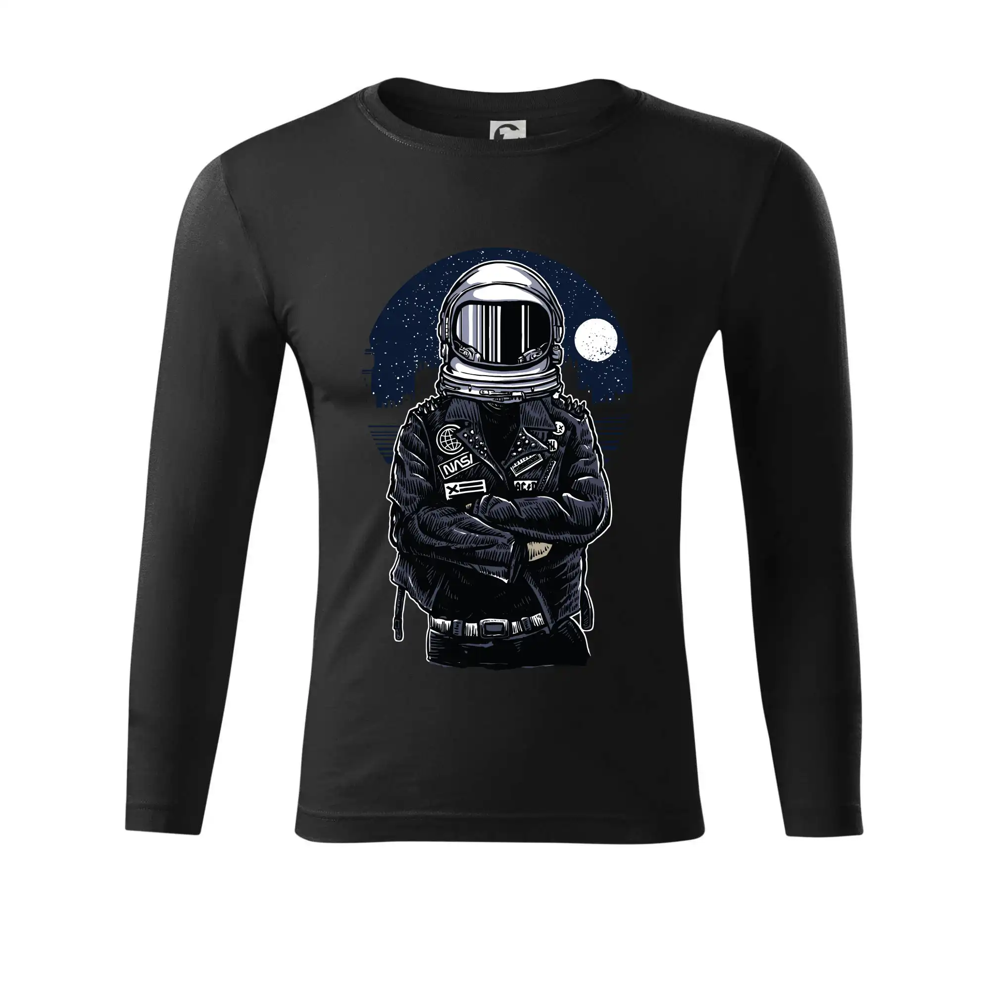 Grafické tričká - Astronaut Rebel - Tričko Progress s dlhým rukávom