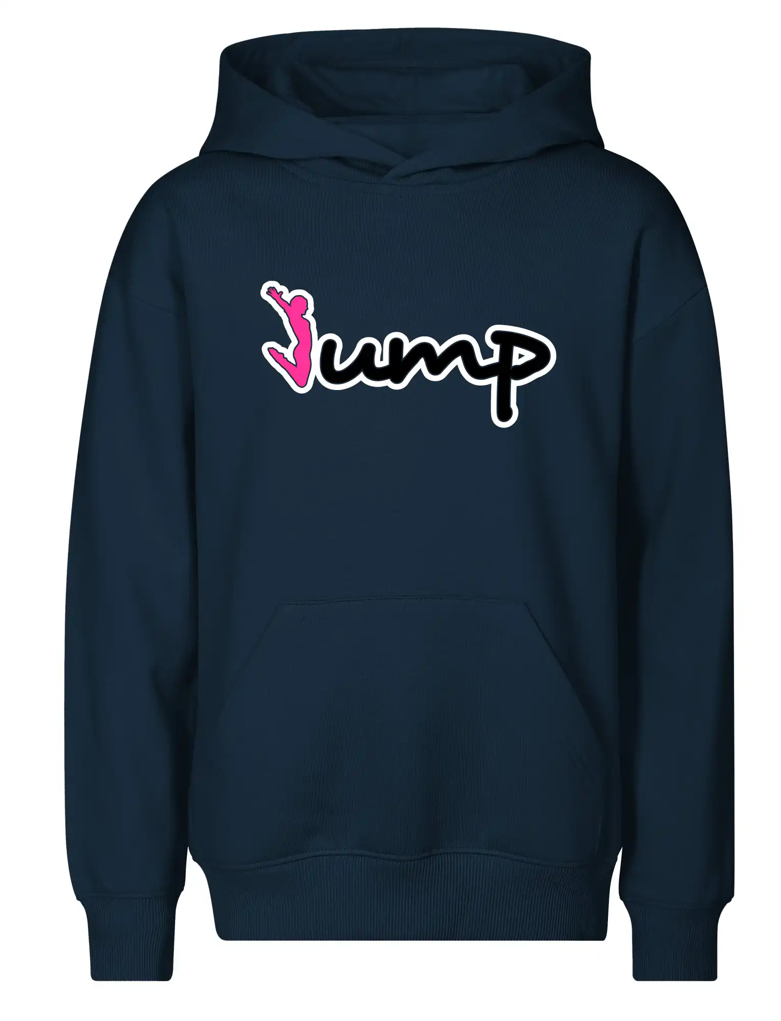 Jump - nápis a panáček