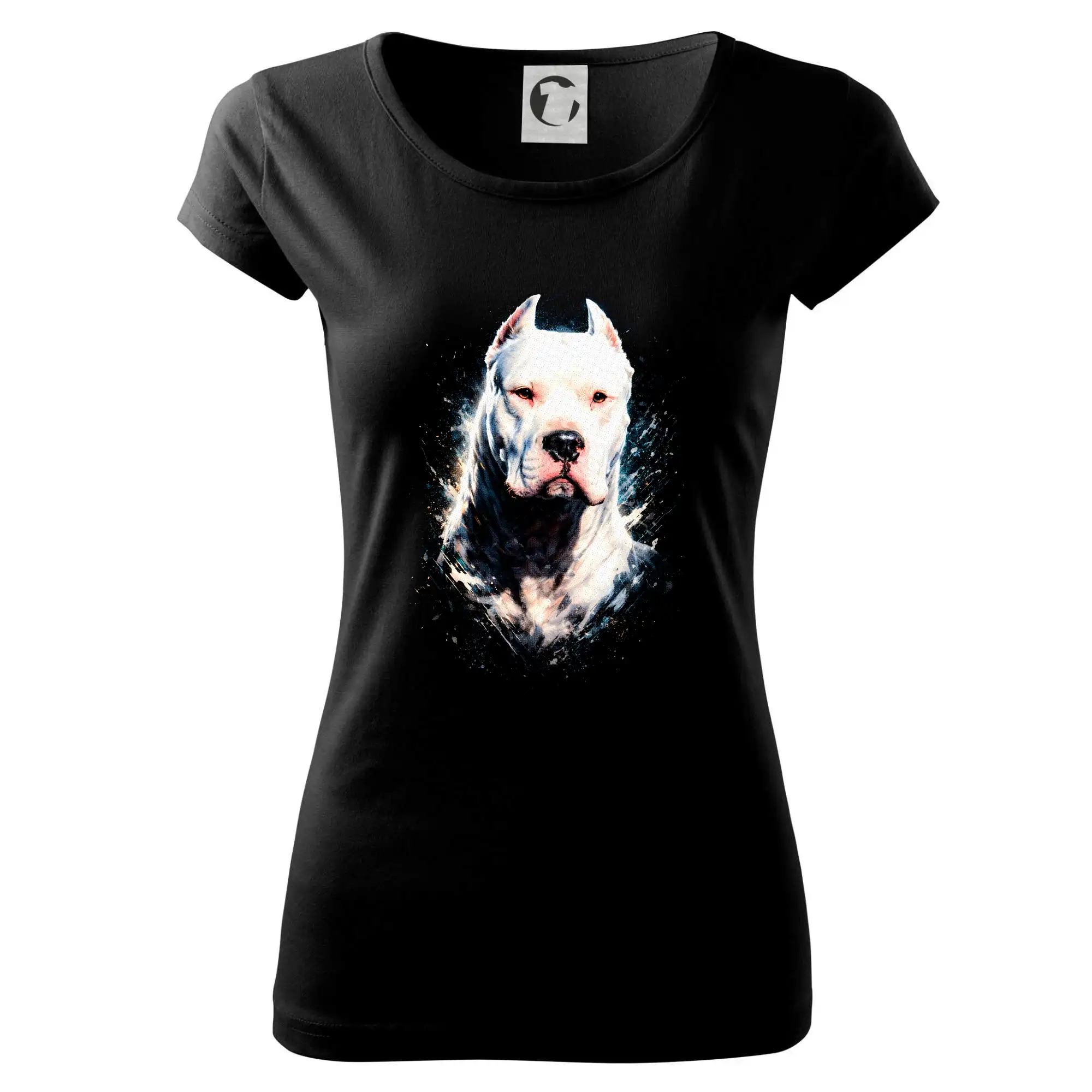 Ostatné psie plemená - Obrázok poltón Dogo Argentino - Dámske tričko Pure