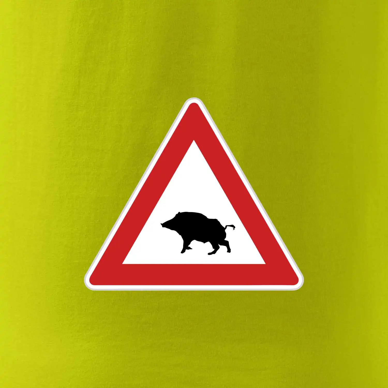 Dopravní značka - Pozor divočák