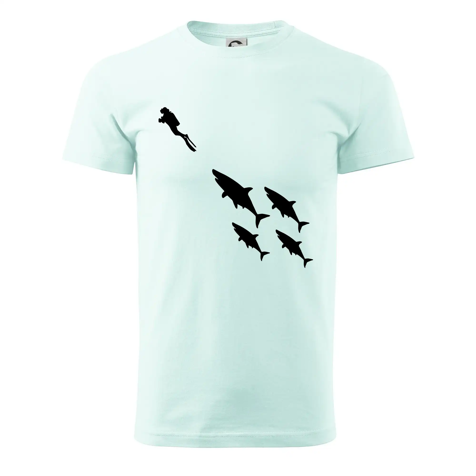 Potápač žraloky Potápač žraloky