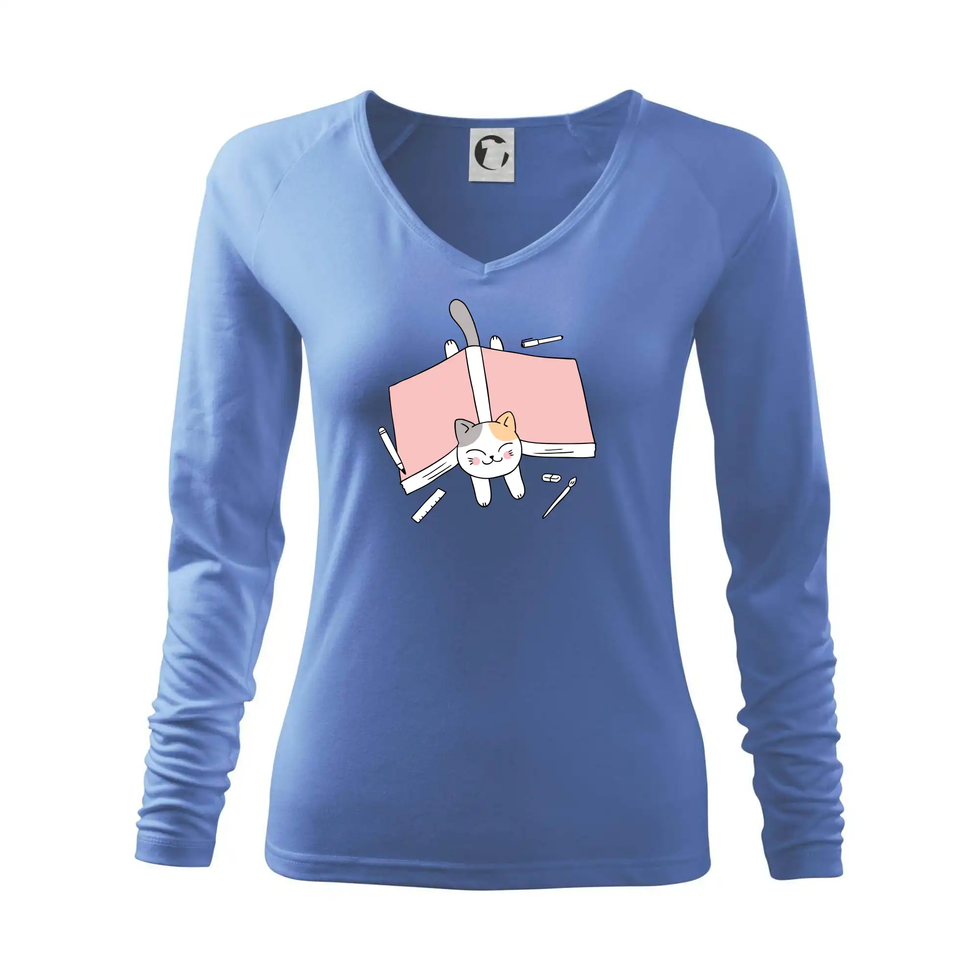 Učení na státnice kočka