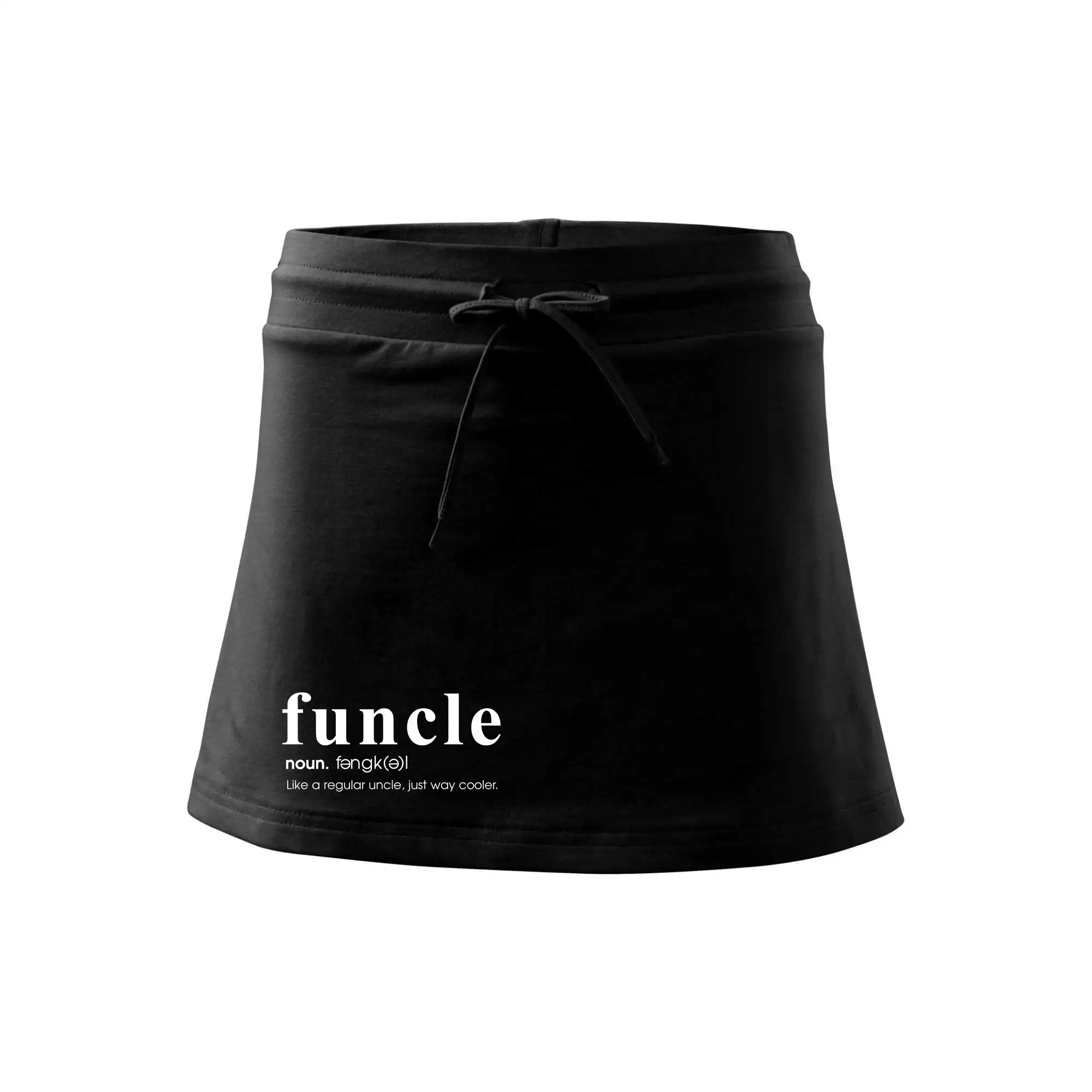 Rodinné tričká - Funcle - cooler uncle - Športová sukne - two in one