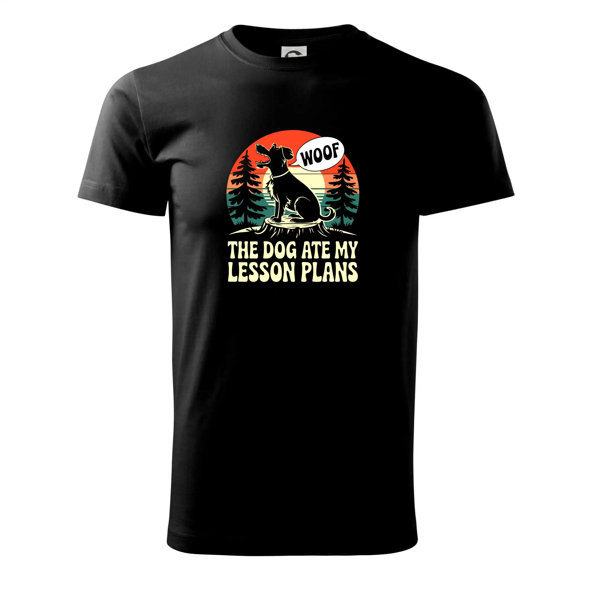 Tričká na ukončenie štúdia - The Dog Ate My Lesson Plans - Klasické pánske tričko vyššej gramáže