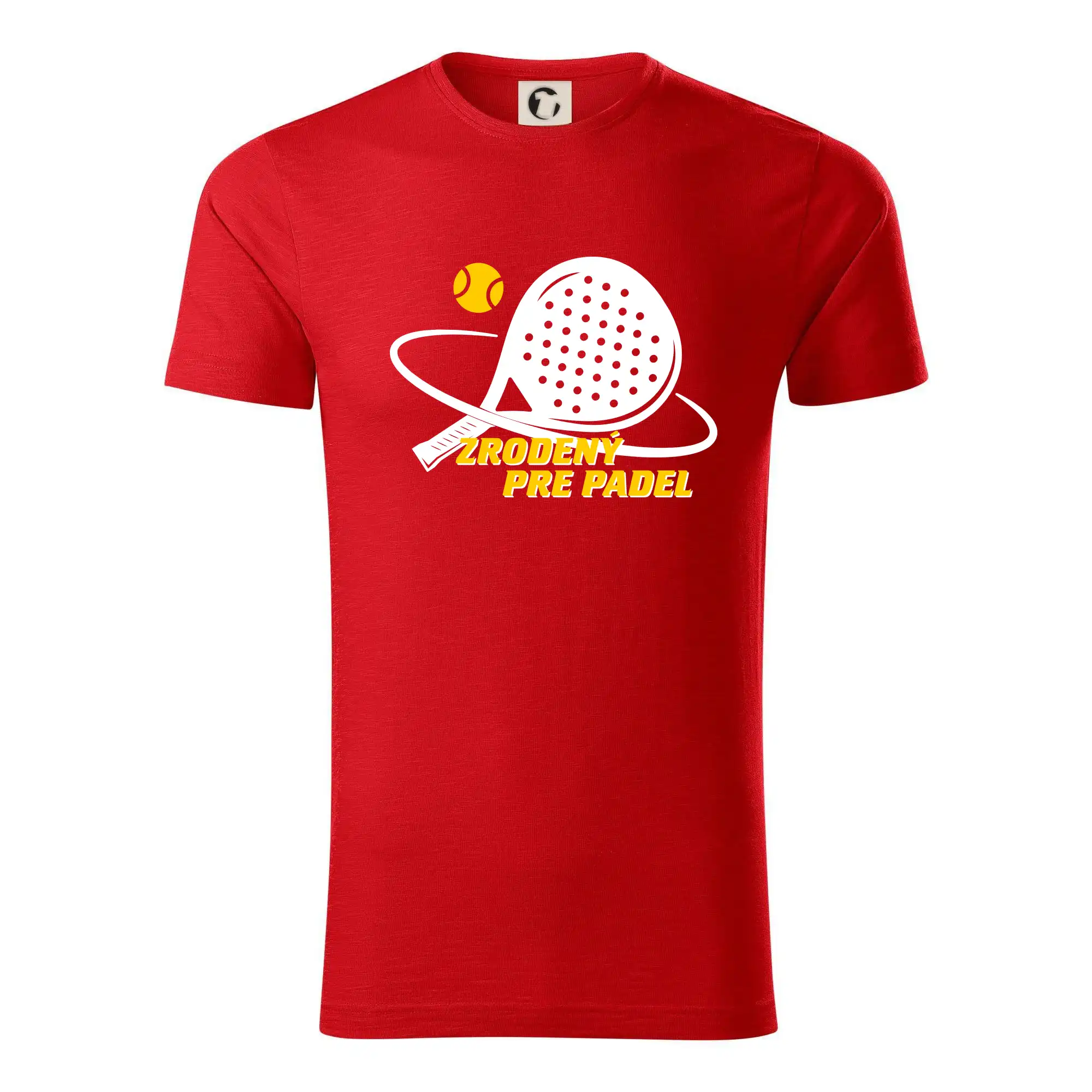 Tričká s motívmi Padel tenis - Zrodený pre padel - Tričko z organickej bavlny