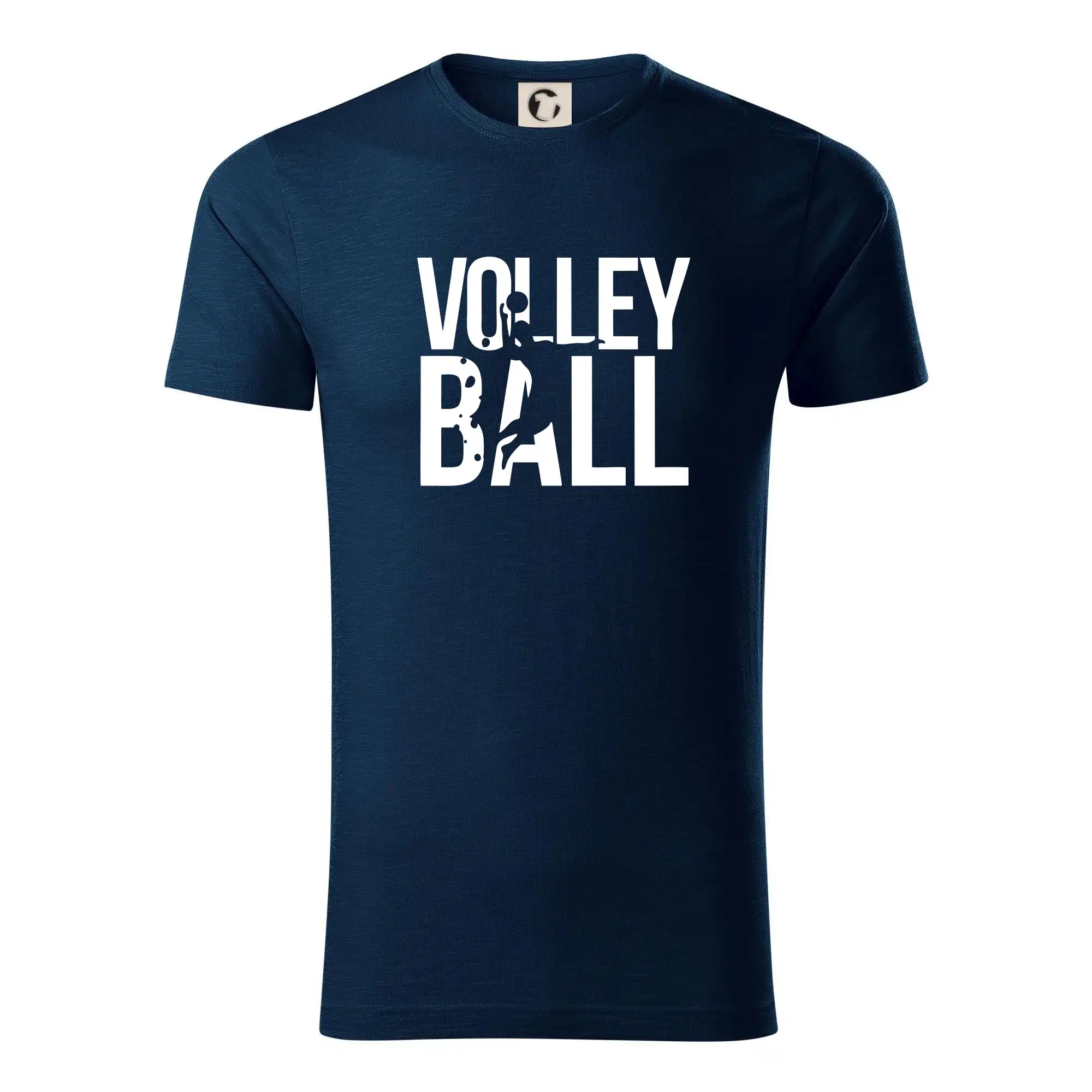 Trička na volejbal - Volleyball nápis - Tričko z organickej bavlny