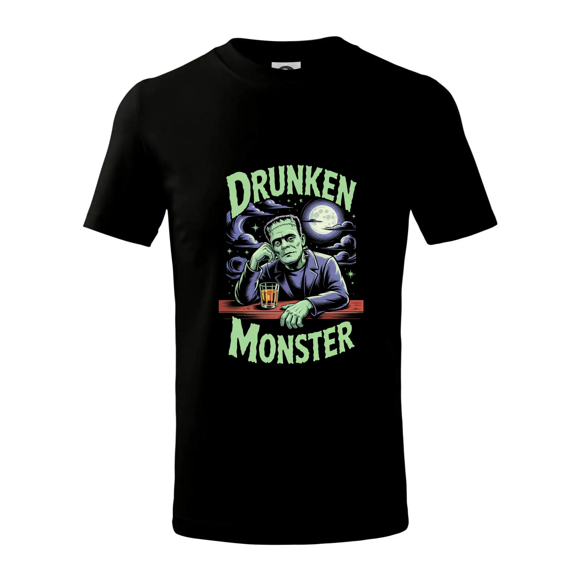 Vtipná tričká s motívmi pitie - ostatné - Drunken Monster - Tričko detské bavlnené