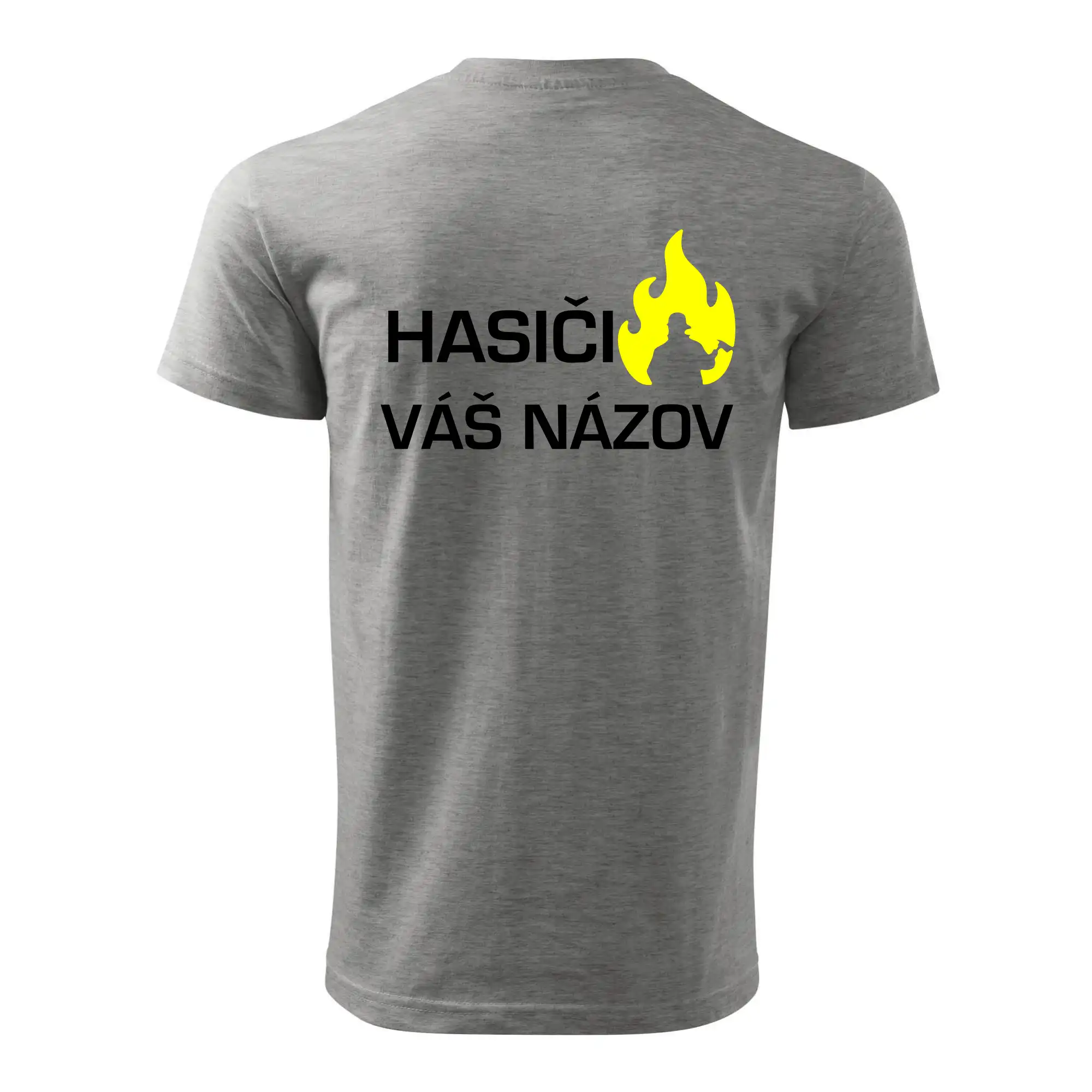 Hasiči - Váš názov - FLUO + Reflexná potlač