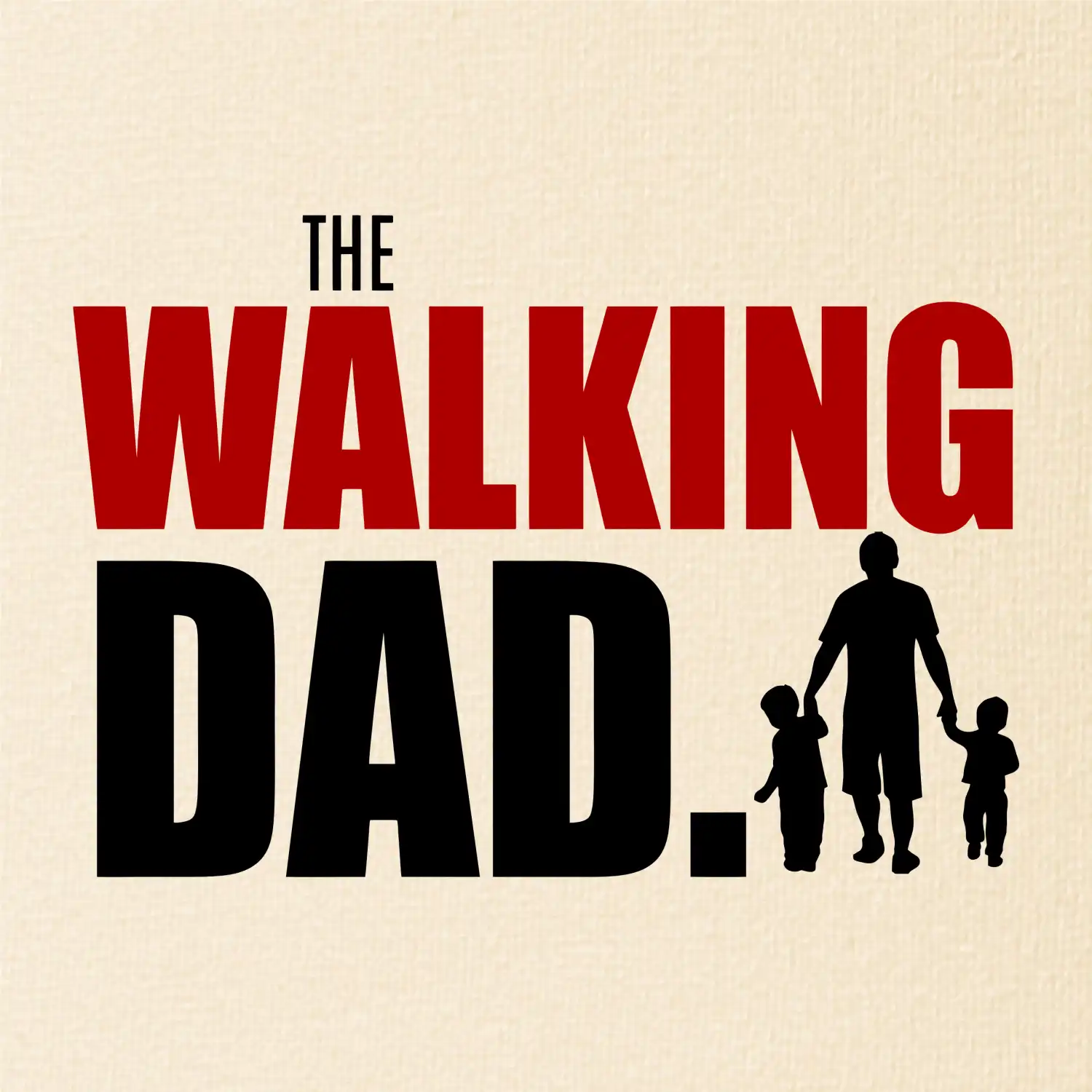 The walking dad dvě děti