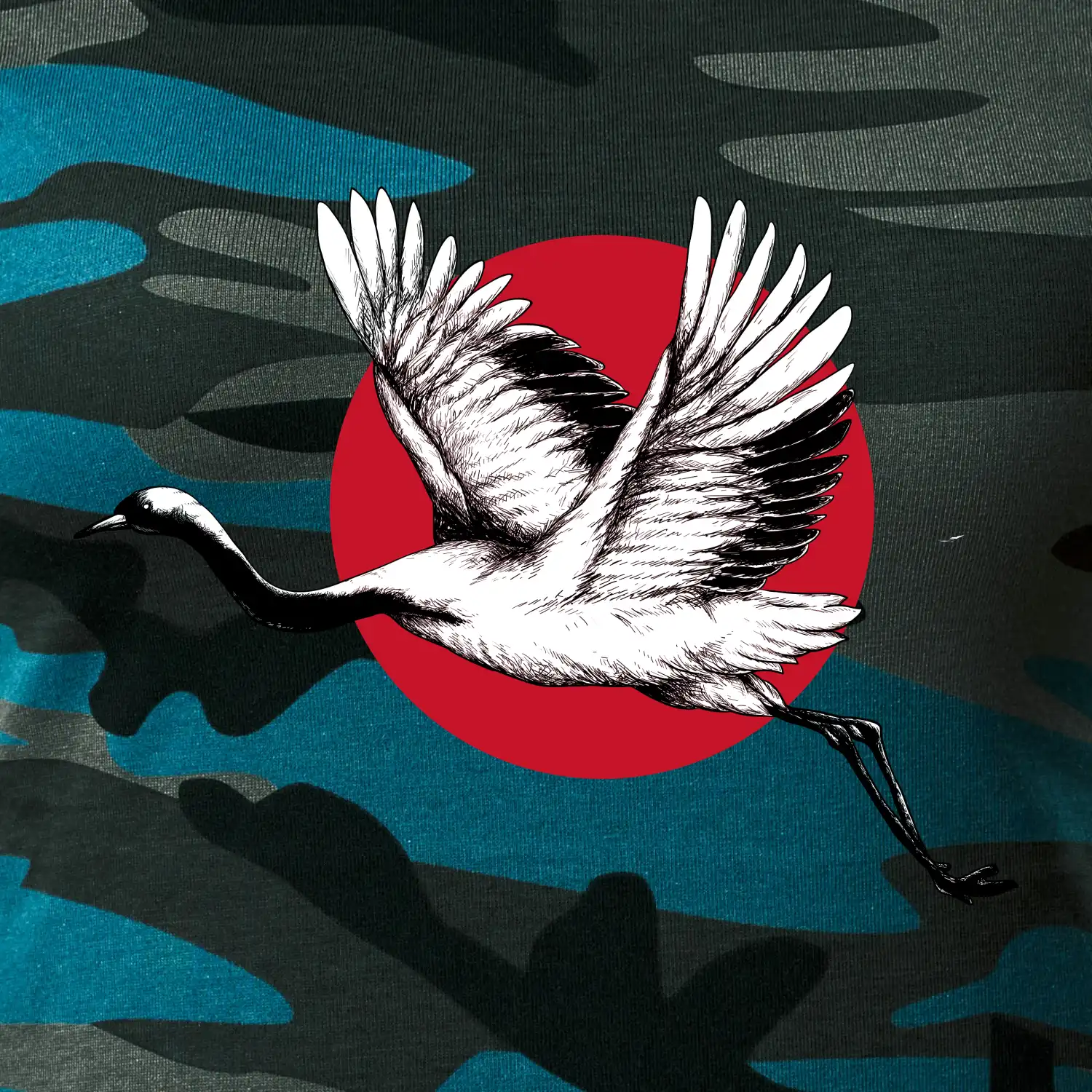 Japan culture - čáp