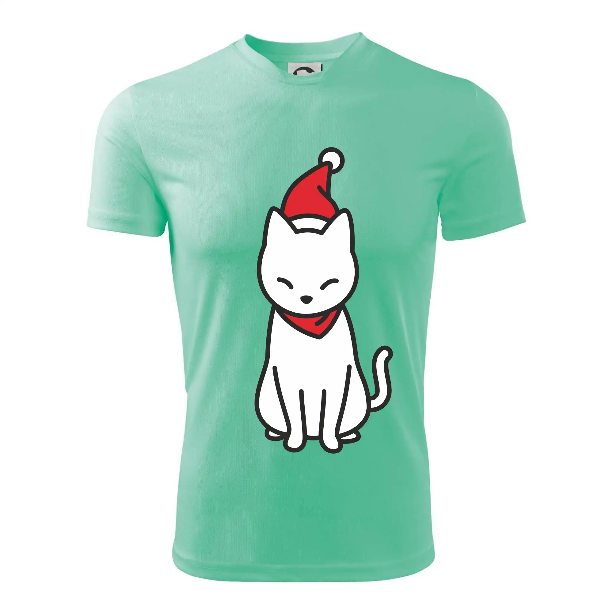 Vánoční kočka sedící