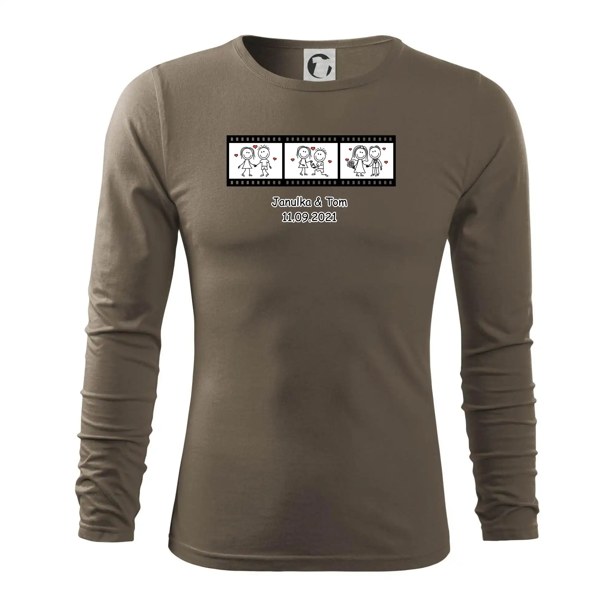 Svatební den - váš nápis (Hana-creative)