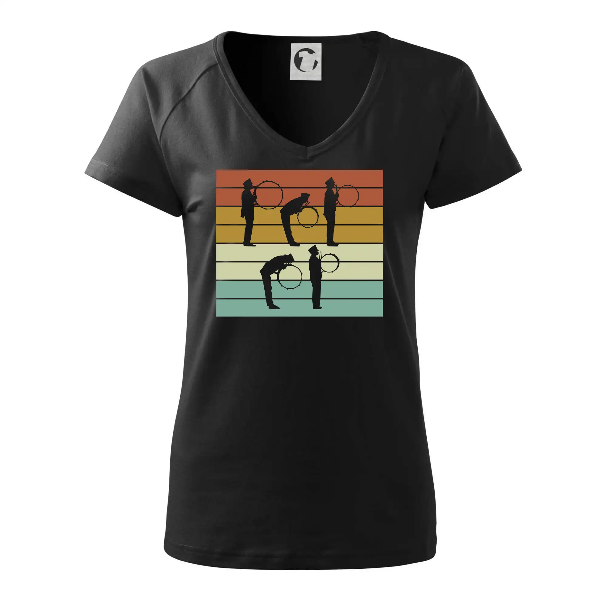 Vintage bubeník pochod