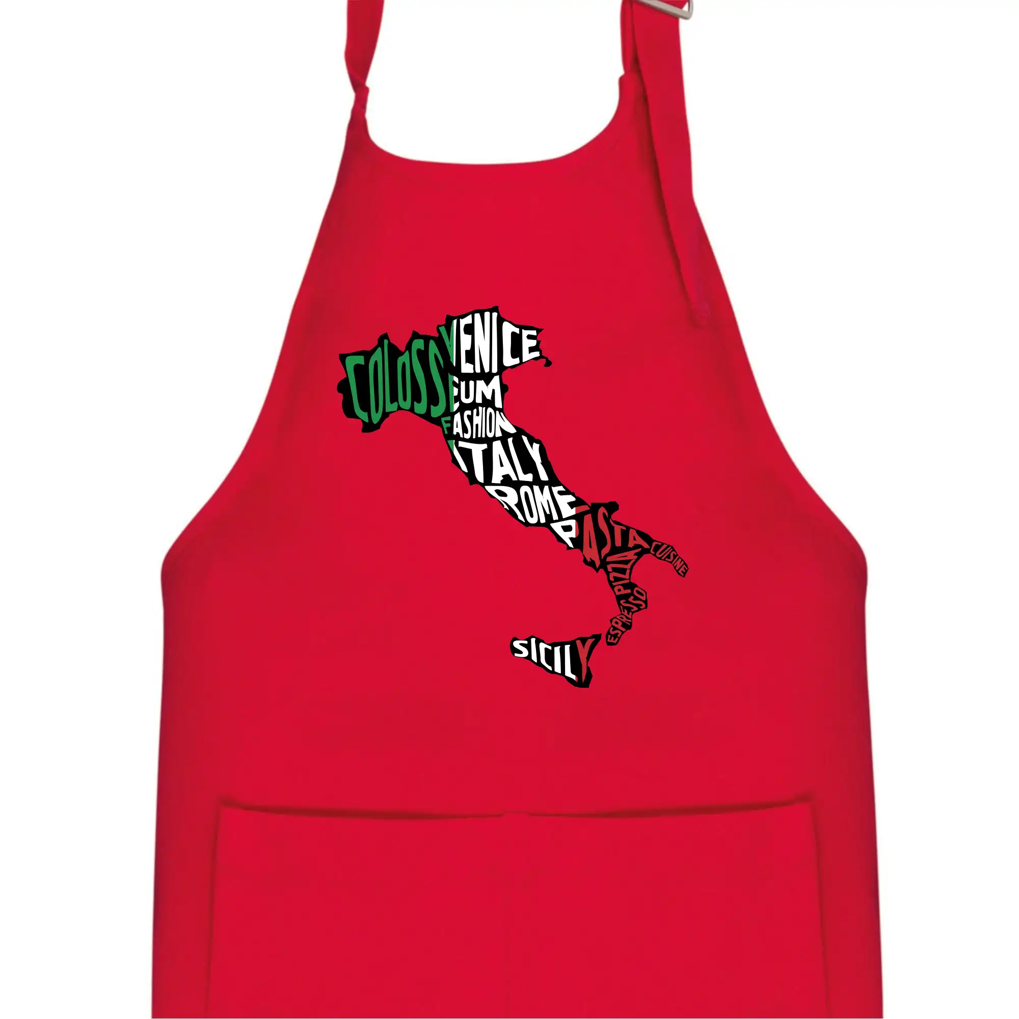 Mapy - názvy měst - Italie