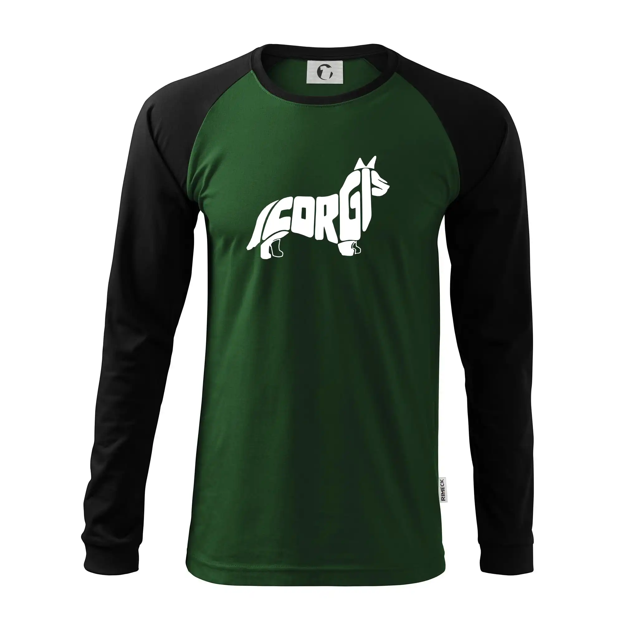 Corgi - nápis v těle