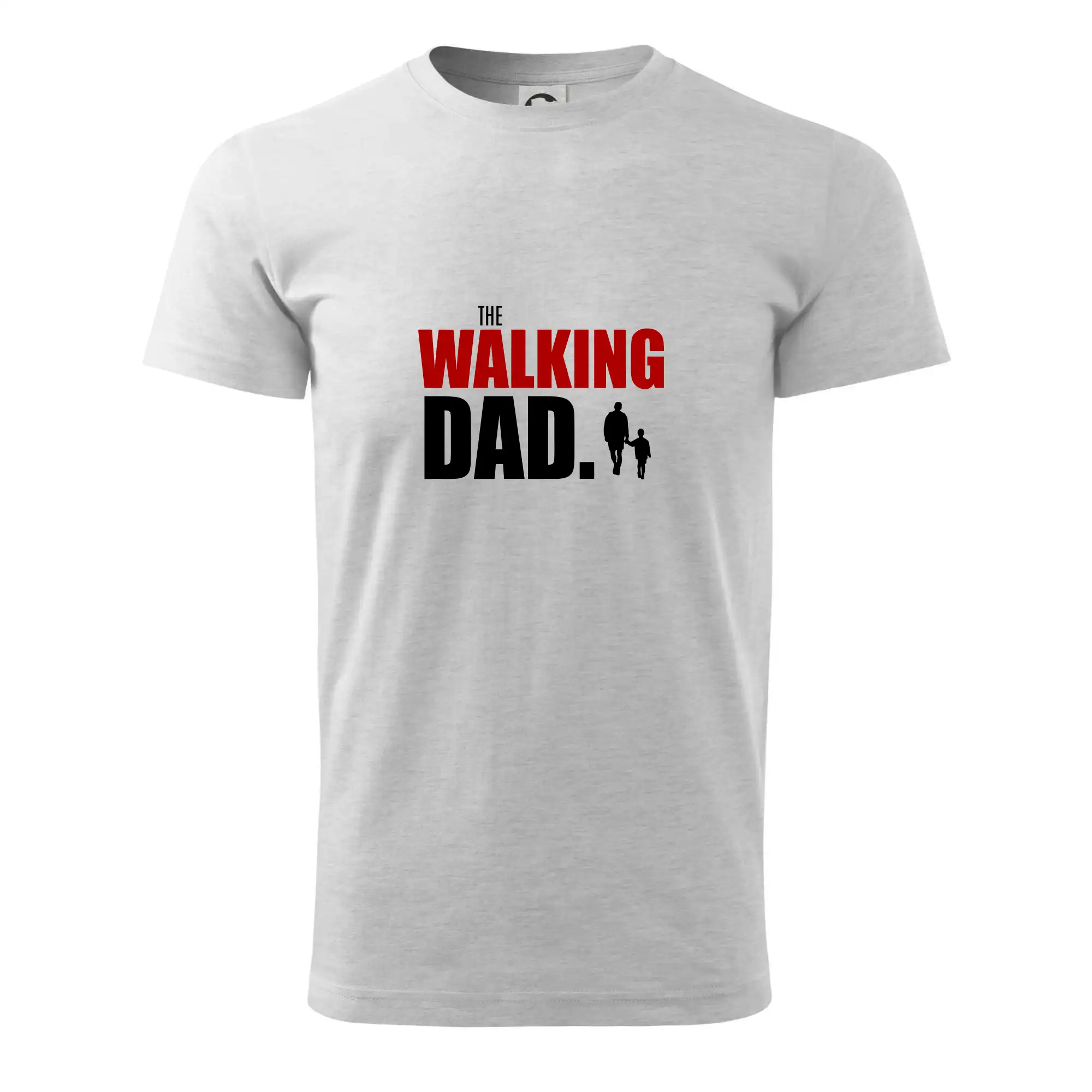 Najlepší darček pre otecka ku dňu otcov - The walking dad jedno dieťa - Klasické pánske tričko vyššej gramáže