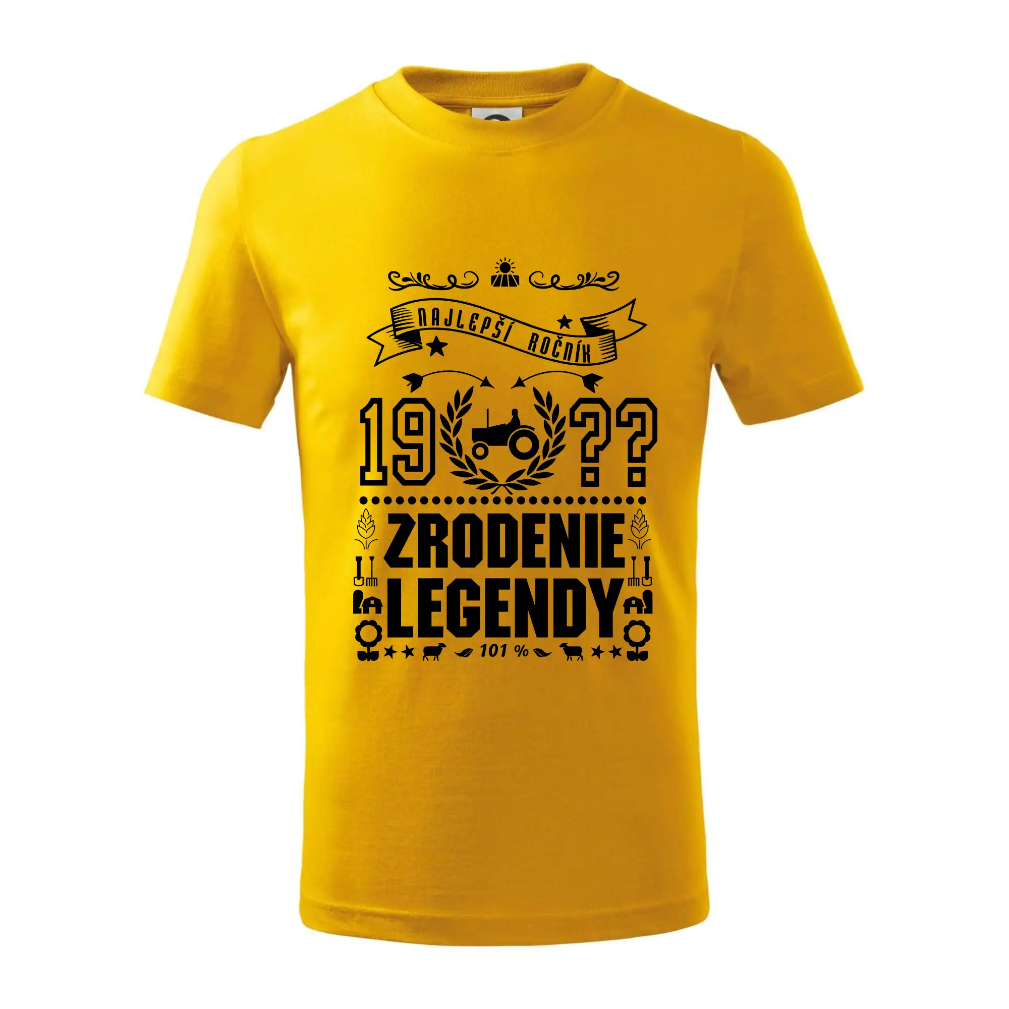 Trička Zrodenie legendy - Zrodenie legendy  pre traktoristu - Tričko detské bavlnené