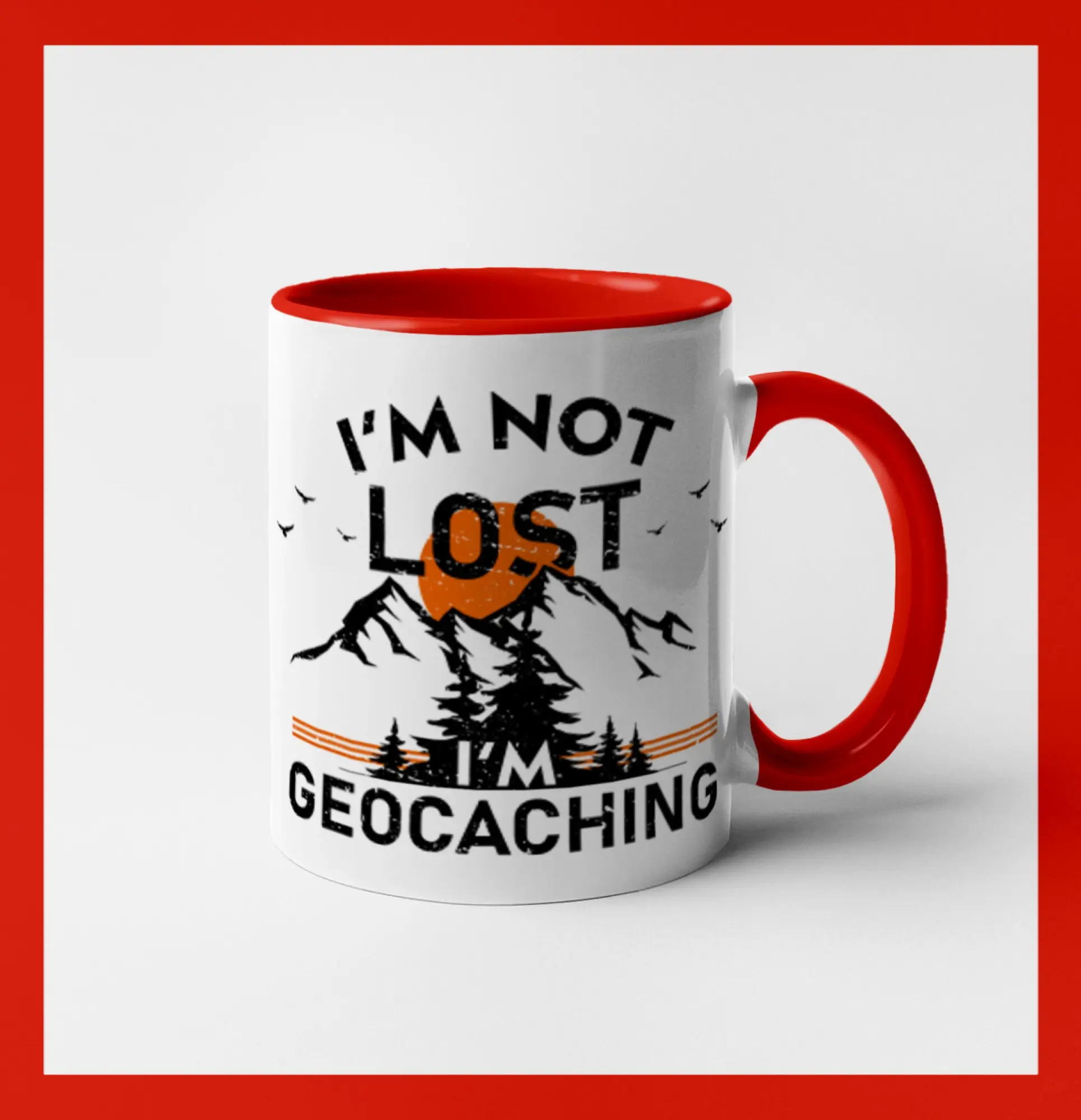 Tričká na geocaching - Im not lost - geocaching - Hrnček 