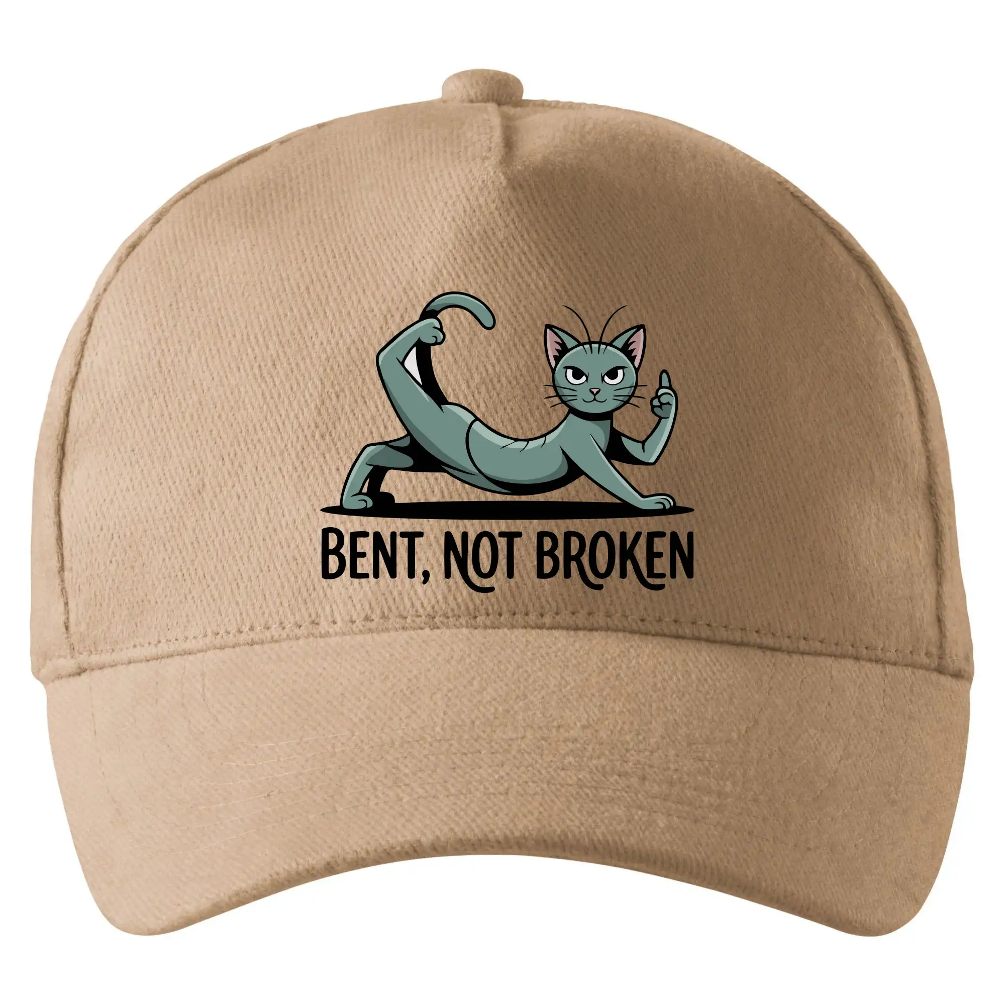 Bent, not broken zelená kočka