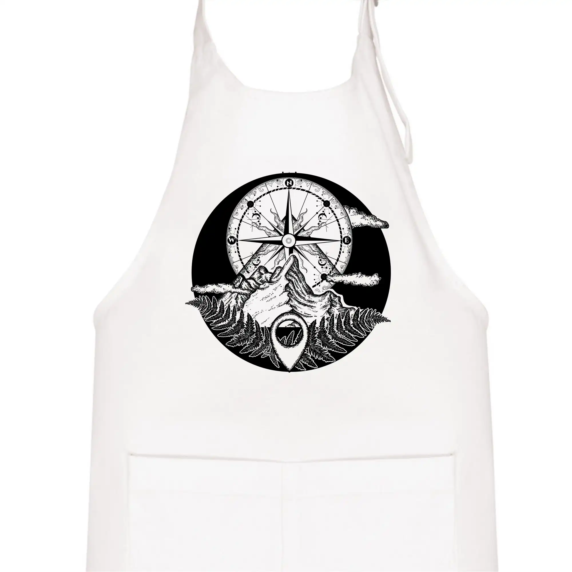 Cestování - hory kompas