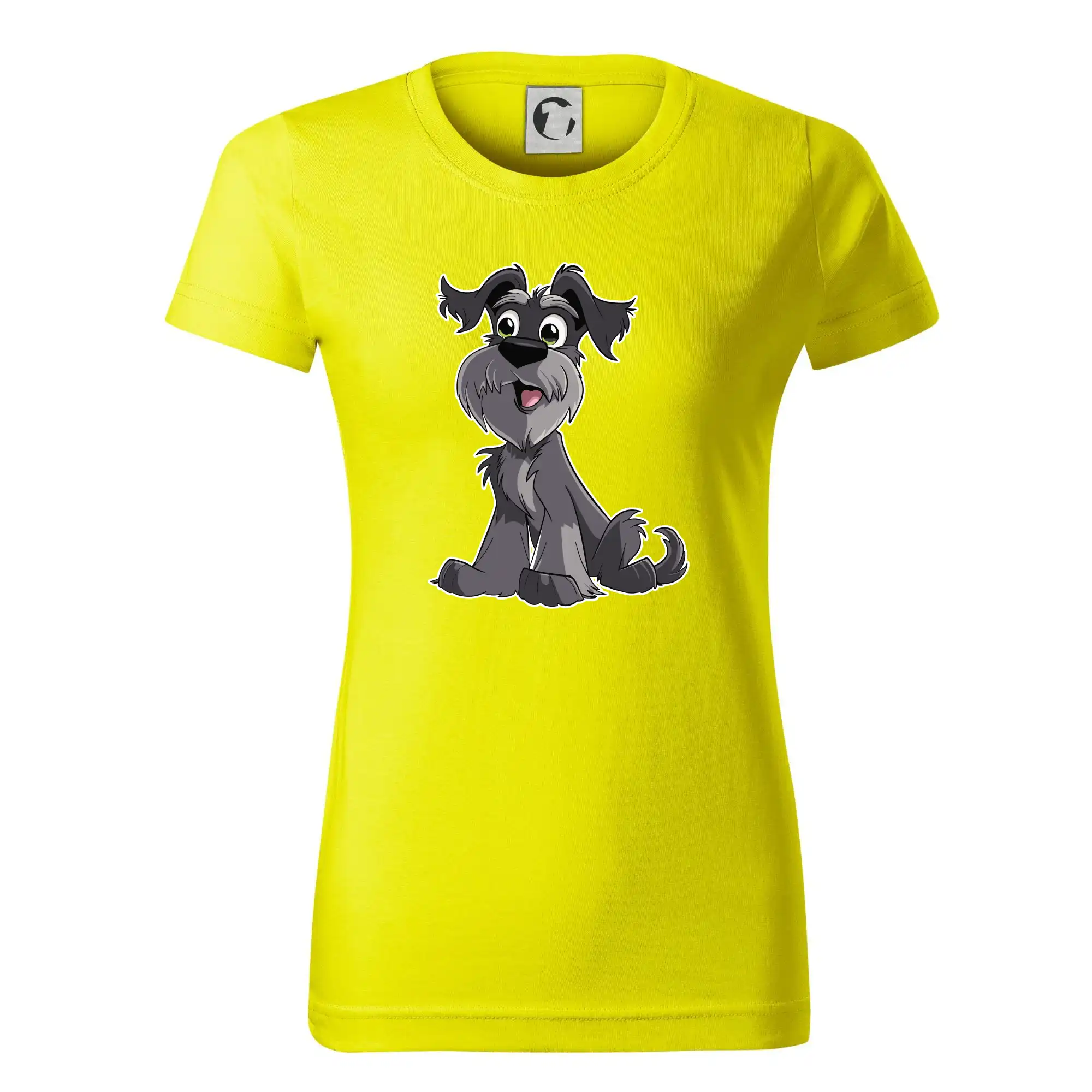 Knírač kreslený sedící