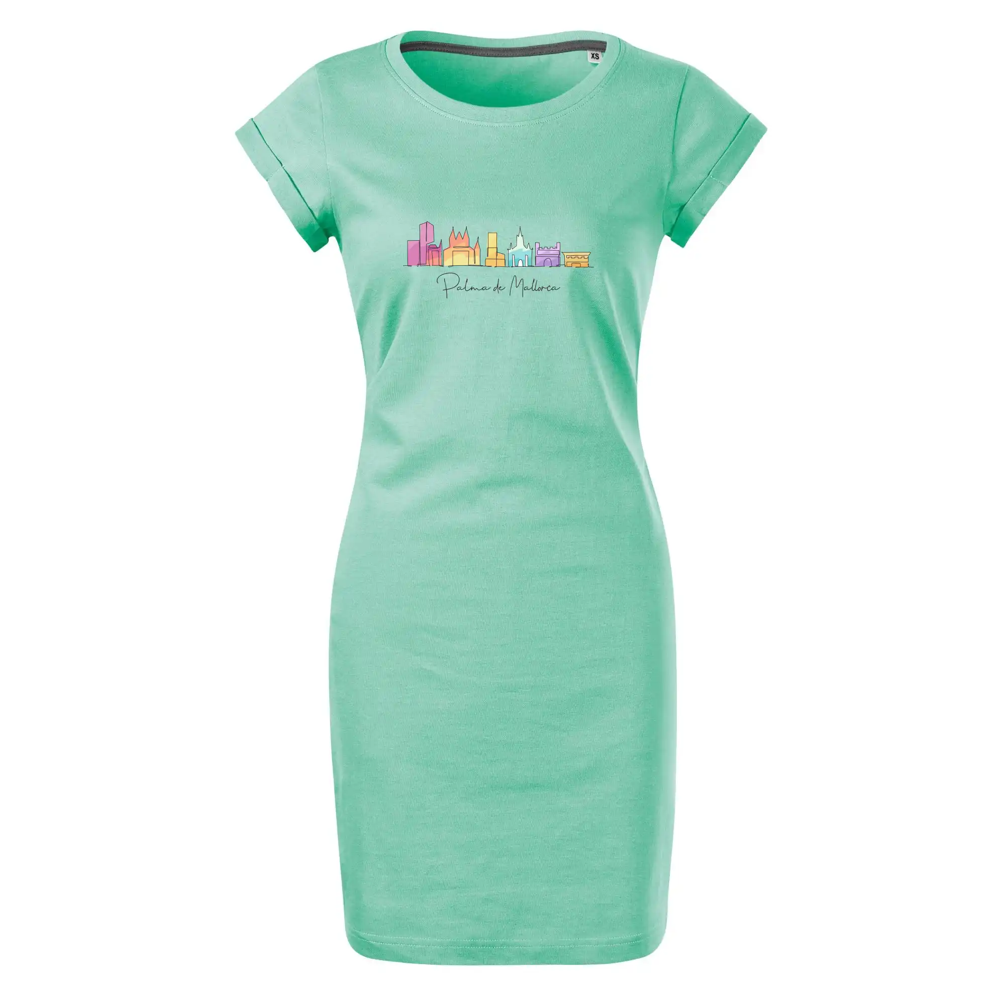 Mallorca - Siluety památek - barevné