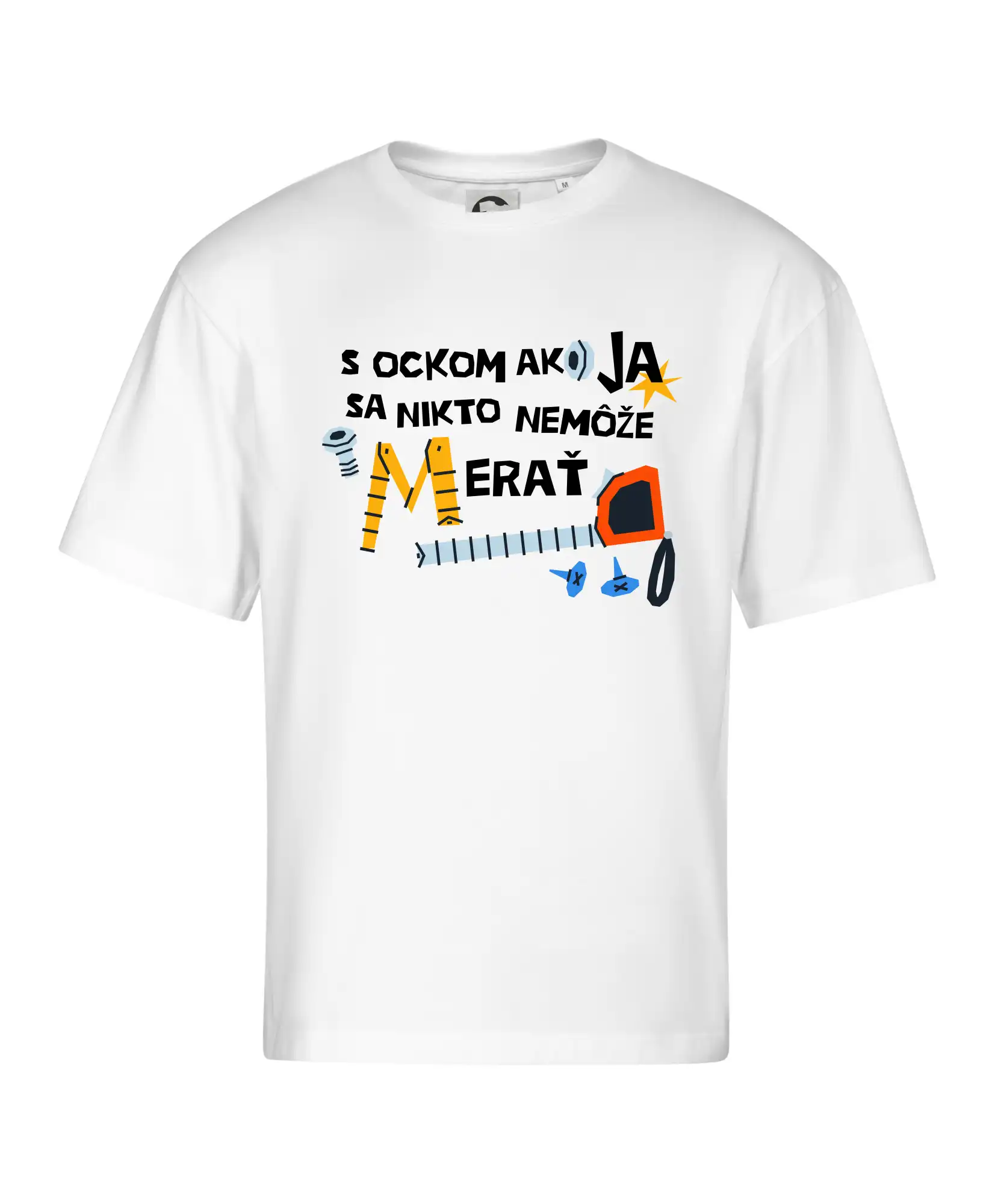 Najlepší darček pre otecka ku dňu otcov - S ockom ako ja sa nikto nemôže metať - Stage unisex - OVERSIZE