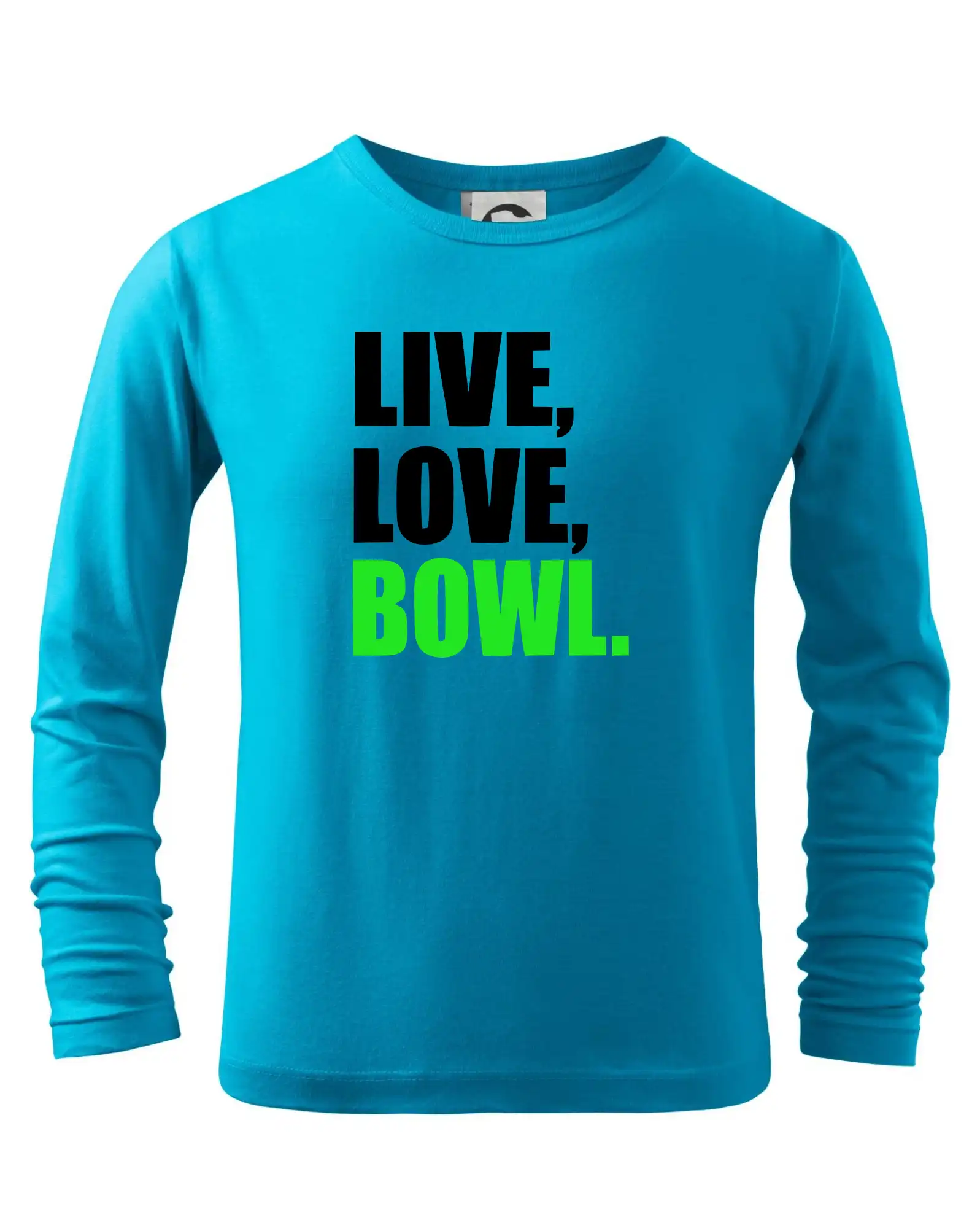 Tričká Bowling - Live, Love, Bowl - Tričko detské Long Sleeve