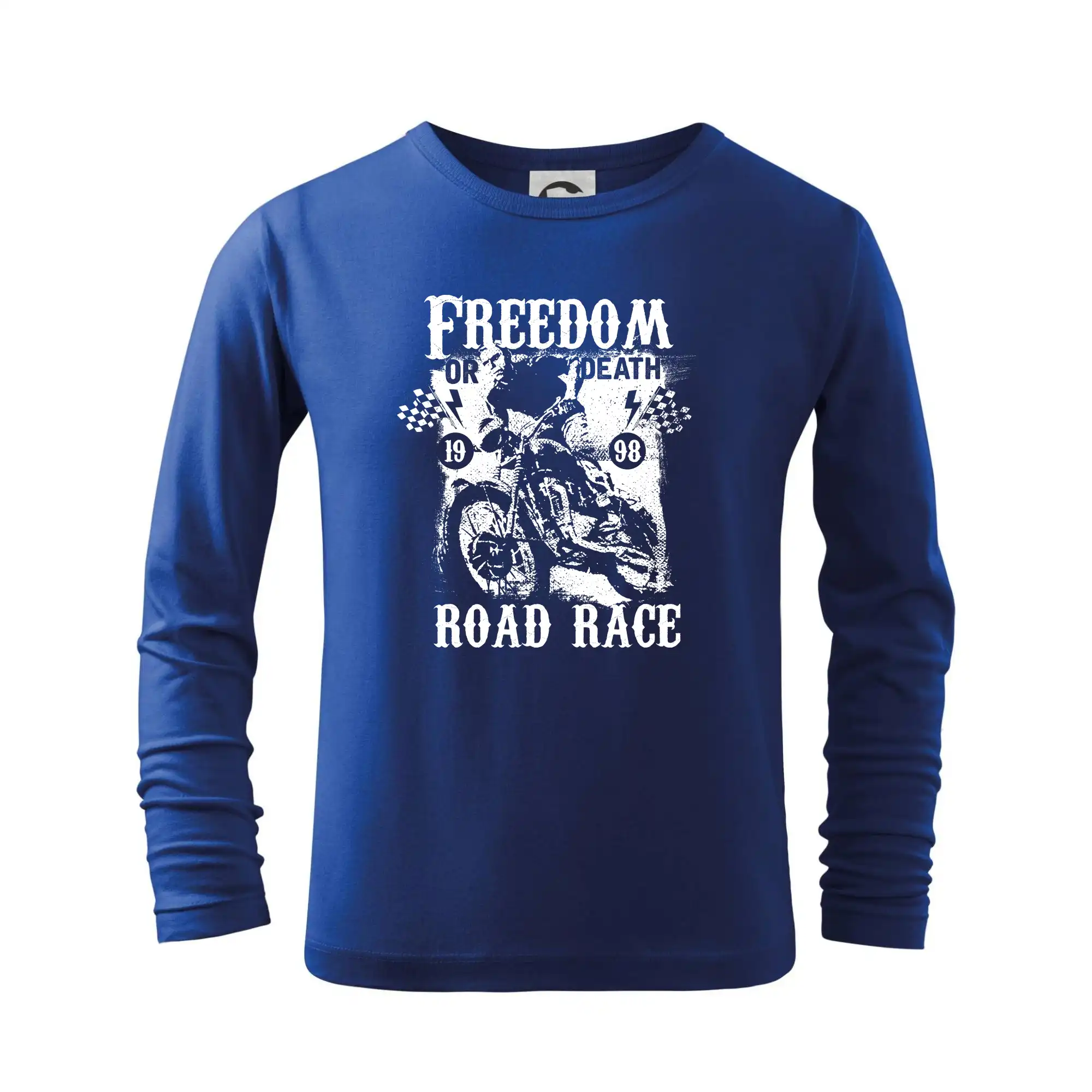 Motocross tričká - Freedom or Death - Tričko detské Long Sleeve