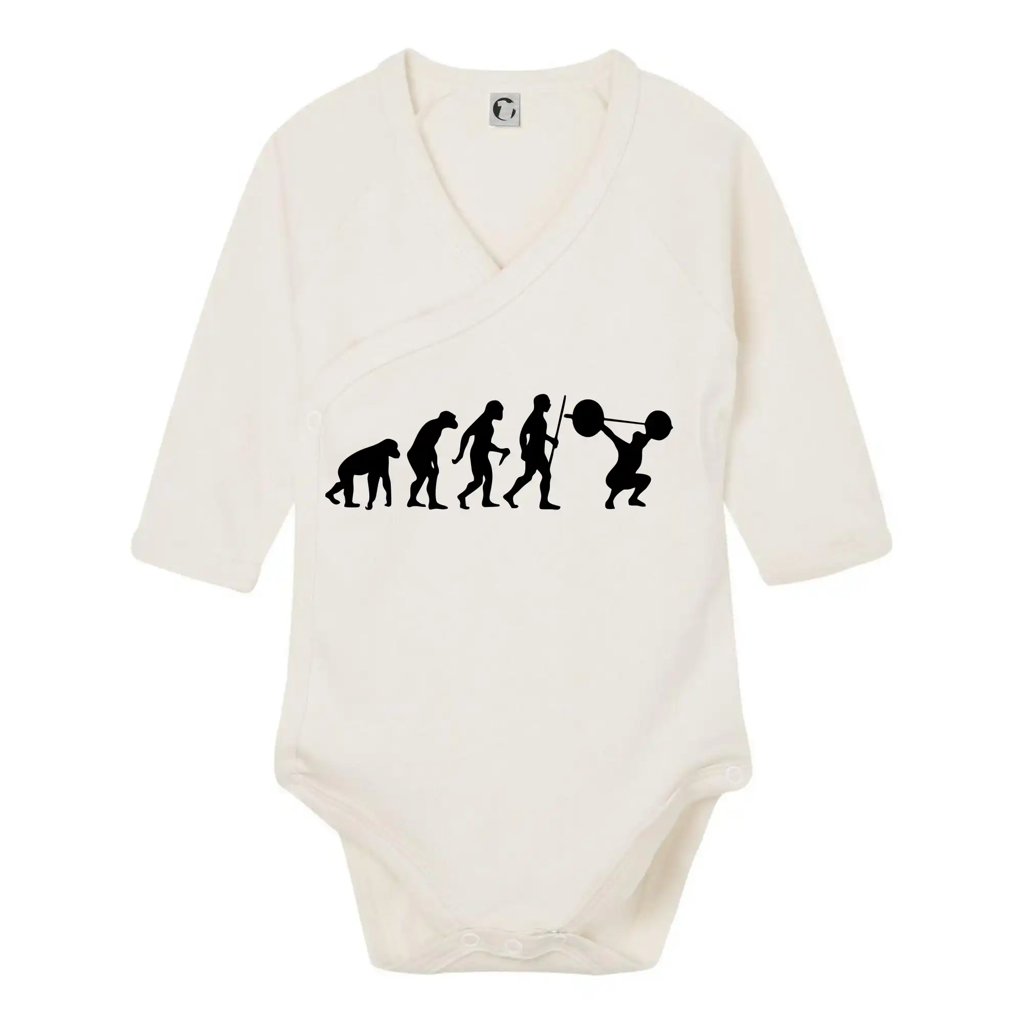 Posilňovani - Evolution fitness - Body zavinovacie s dlhým rukávom