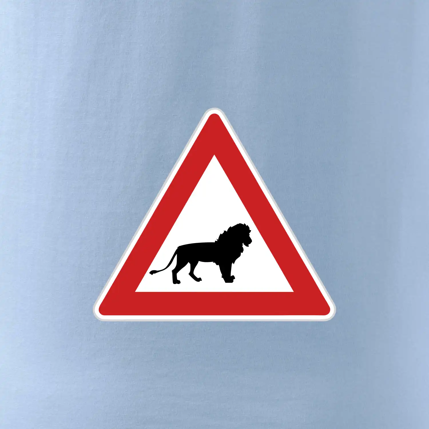 Dopravní značka - Pozor lev