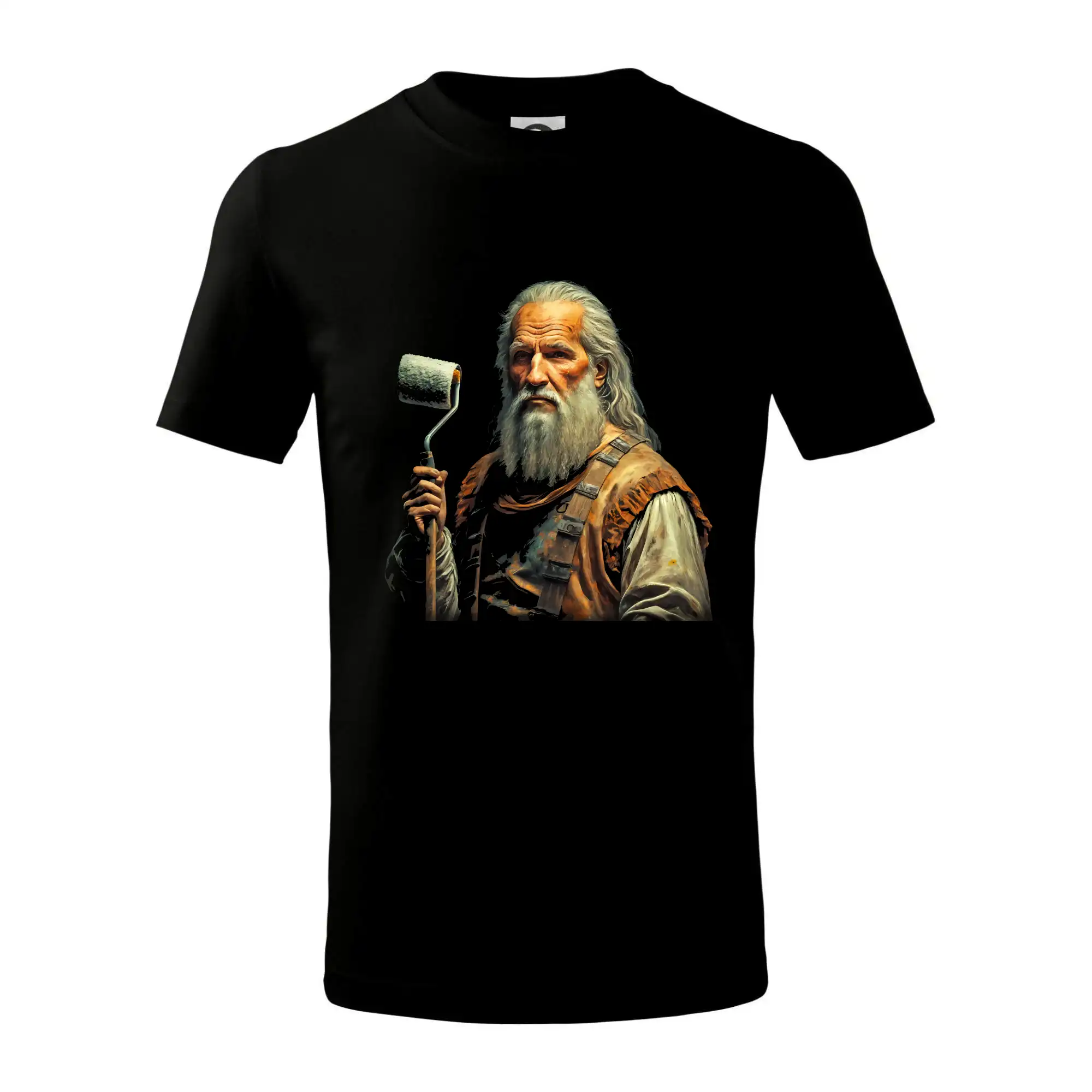 Grafické tričká - Leonardo da Vinci malíř pokojů - Tričko detské bavlnené