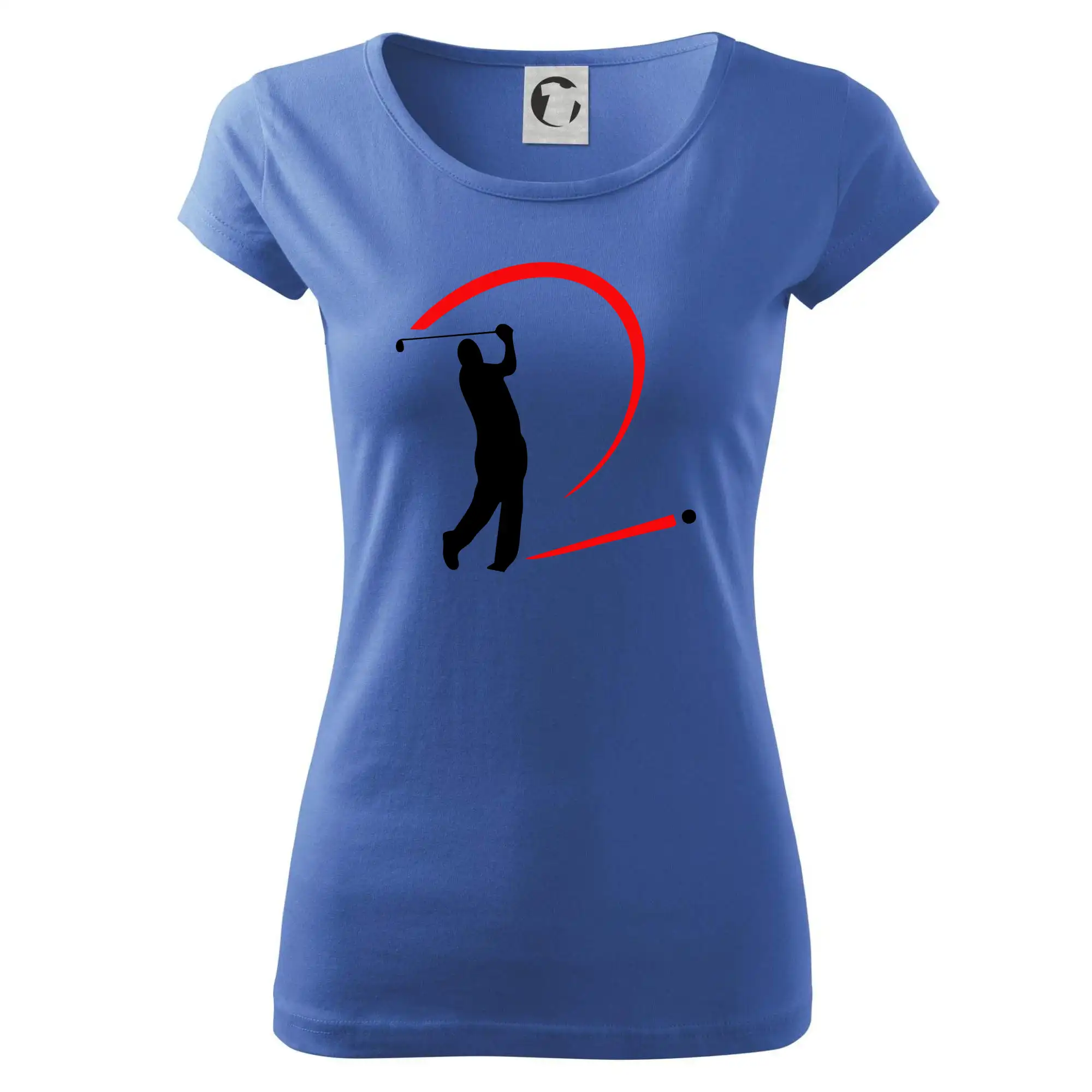 Tričká na golf - Golfistov odpal - Dámske tričko Pure