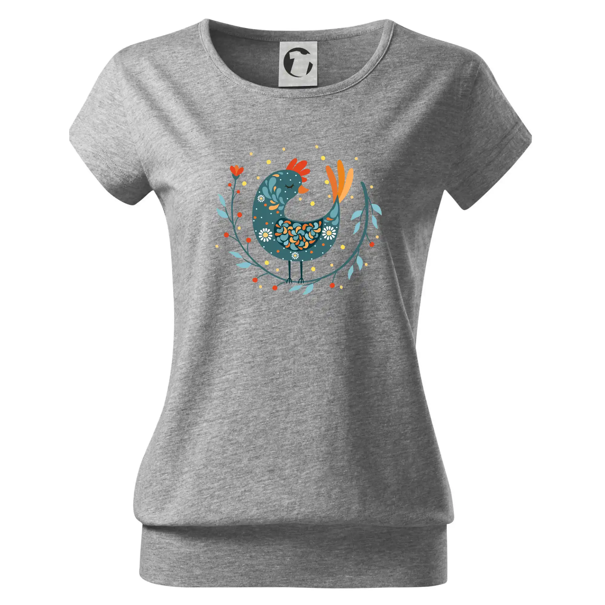 Folklor - slepice s kopretinou