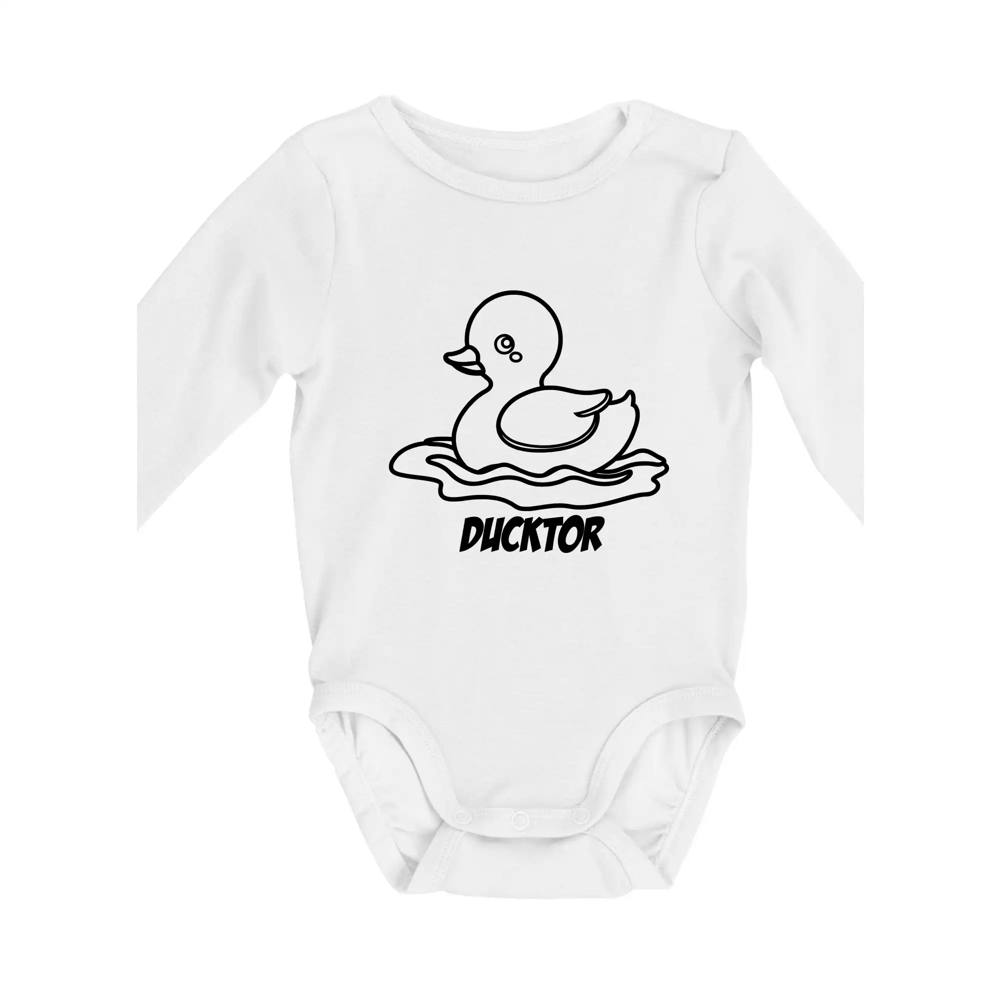 Ducktor - Body dojčenské s dlhým rukávom