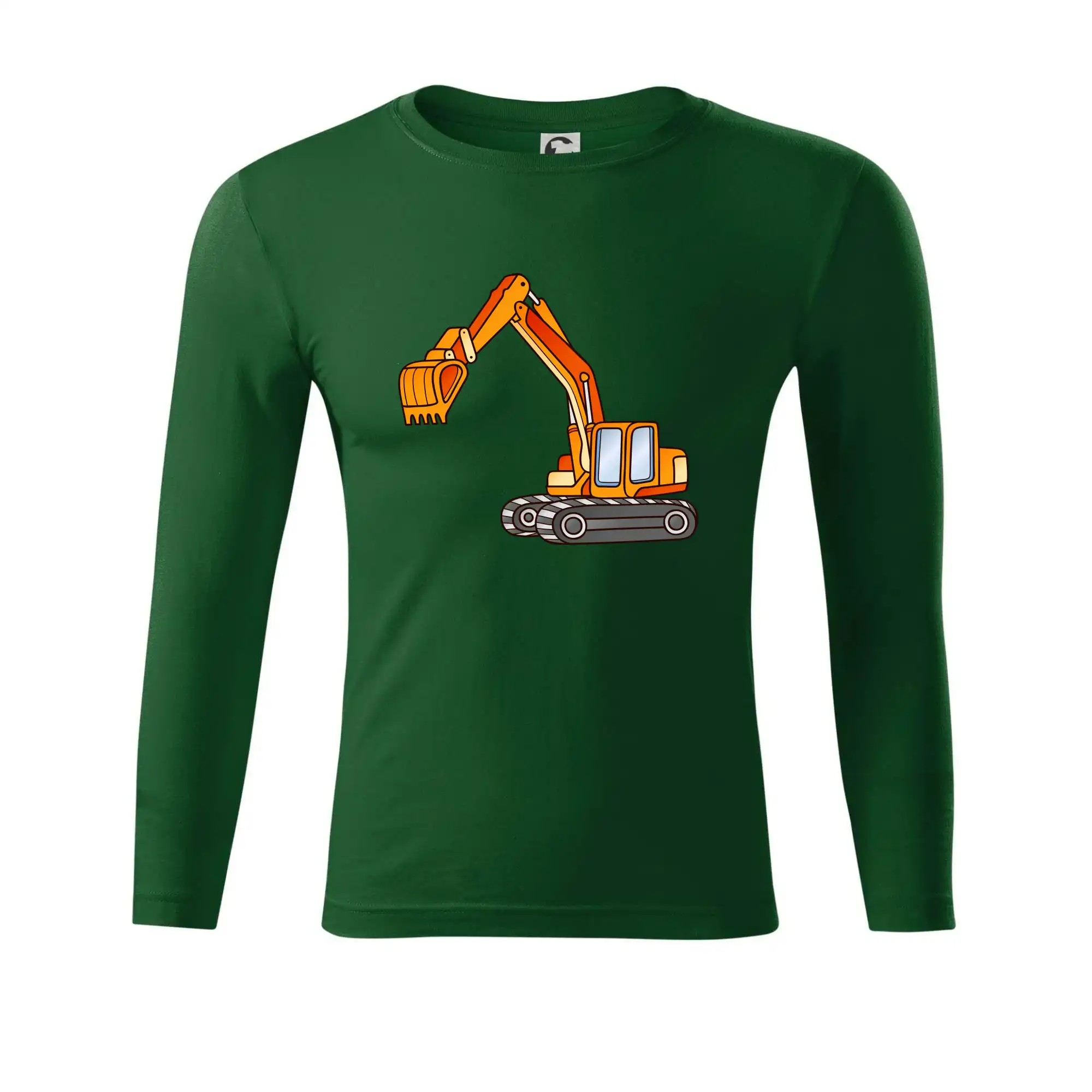 Bagr bez nápisu oranžový